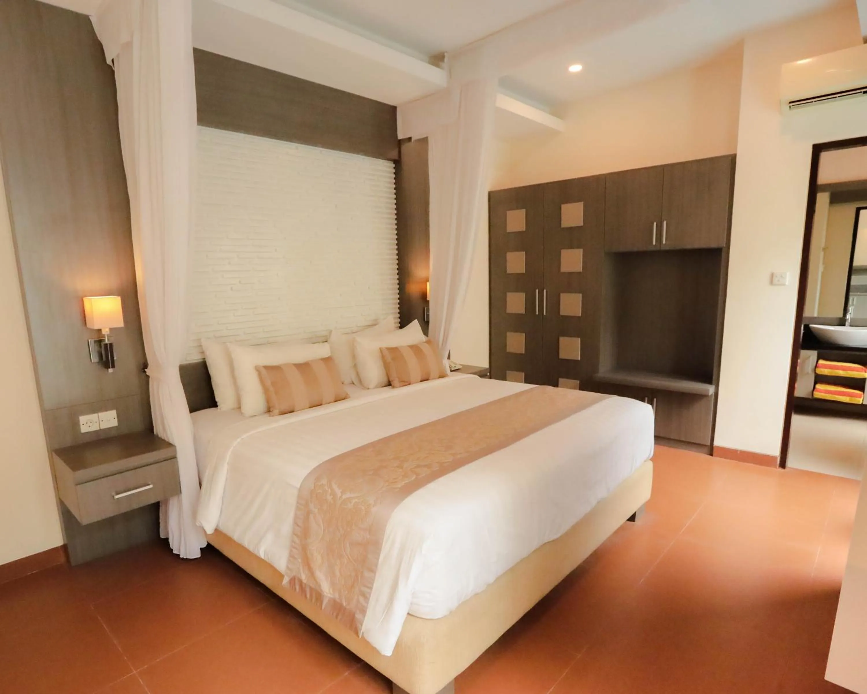 Bedroom, Bed in Luxotic Private Villa and Resort