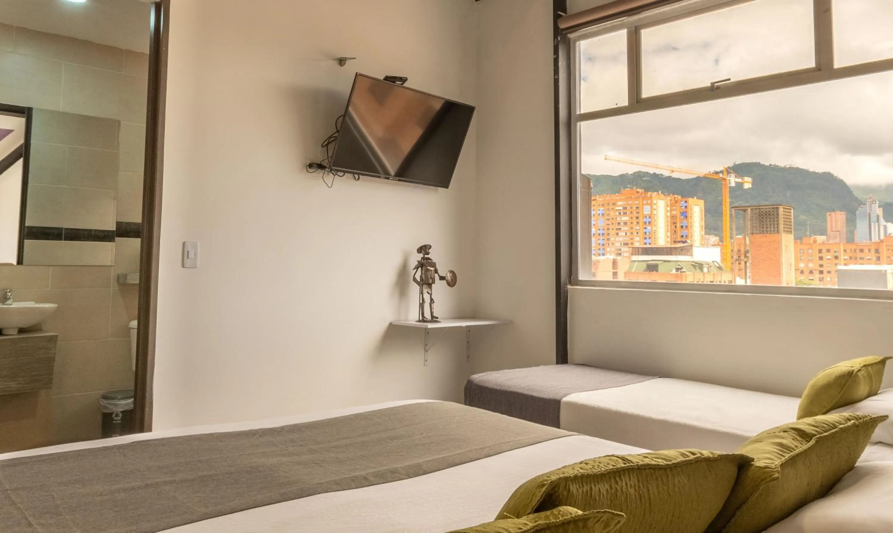 Bedroom, Bed in Hotel Wess