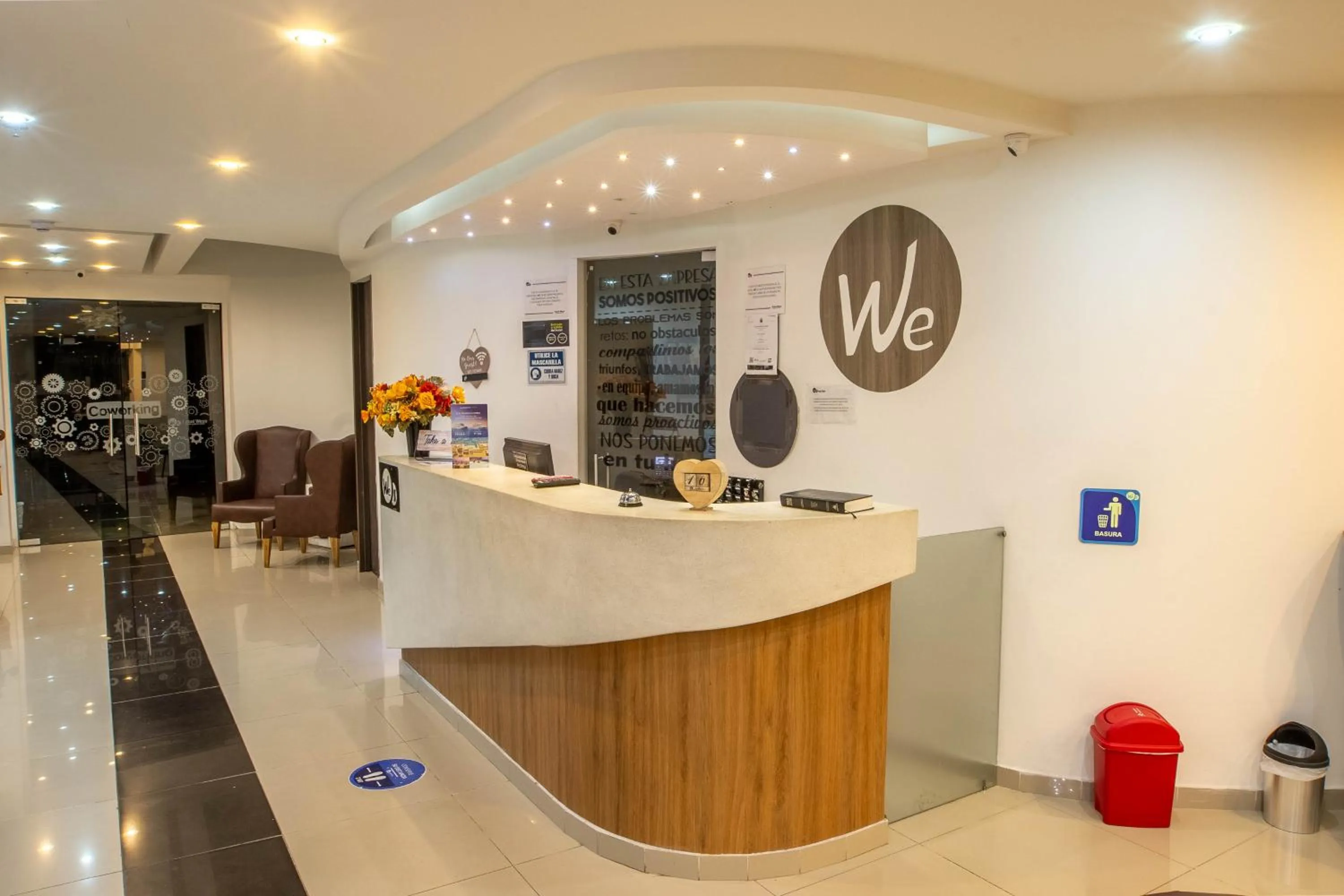 Lobby or reception in Hotel Wess