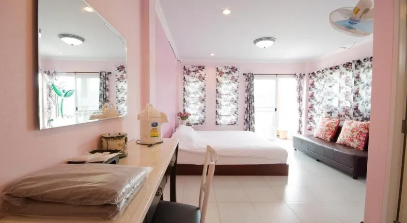 Property building, Bed in Mhork Buri Resort