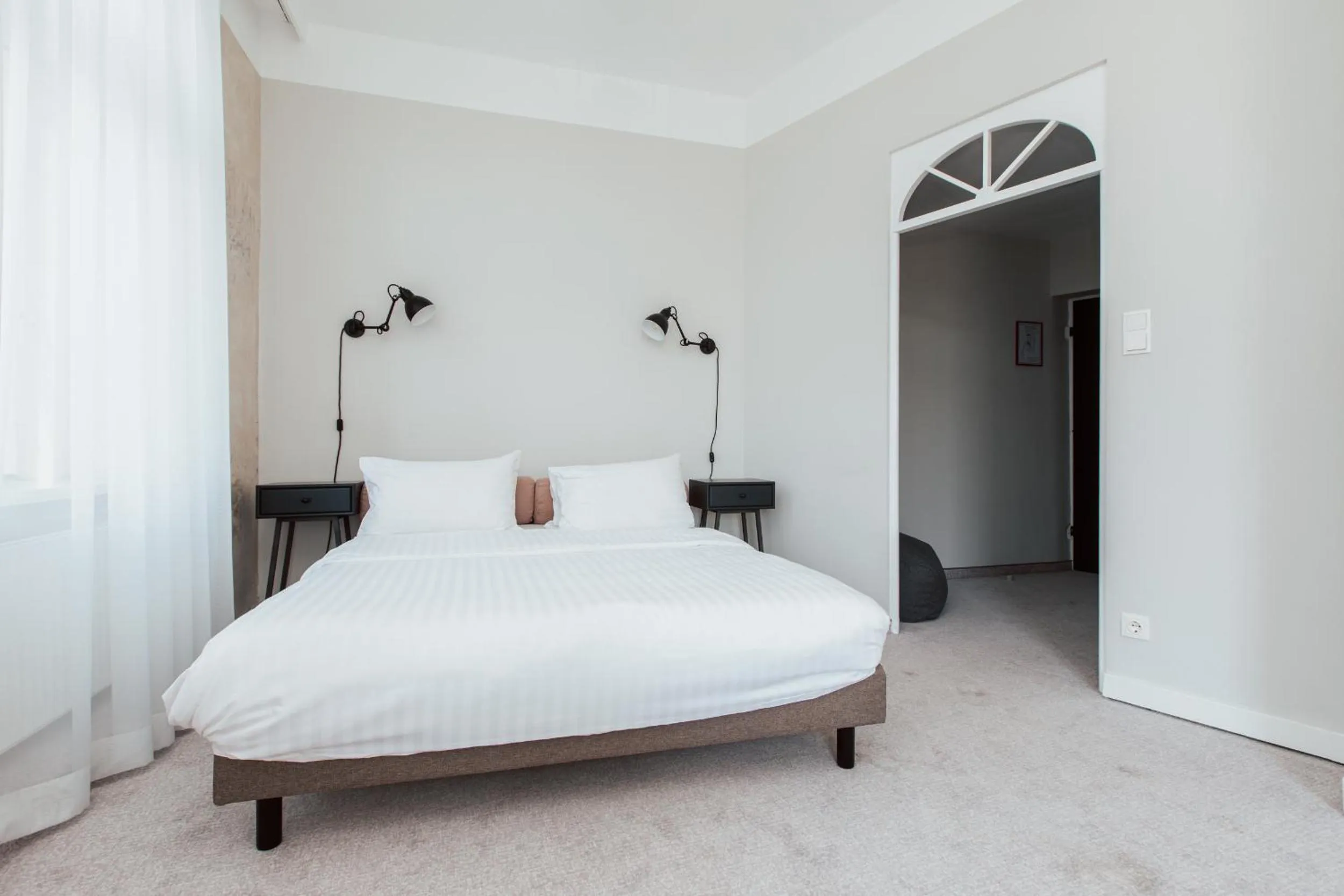 Bed in Hotel Babula am Augarten