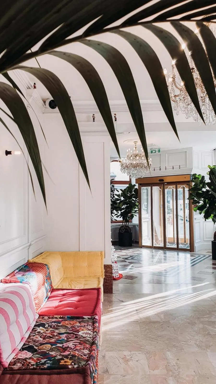 Property building in Hotel Babula am Augarten