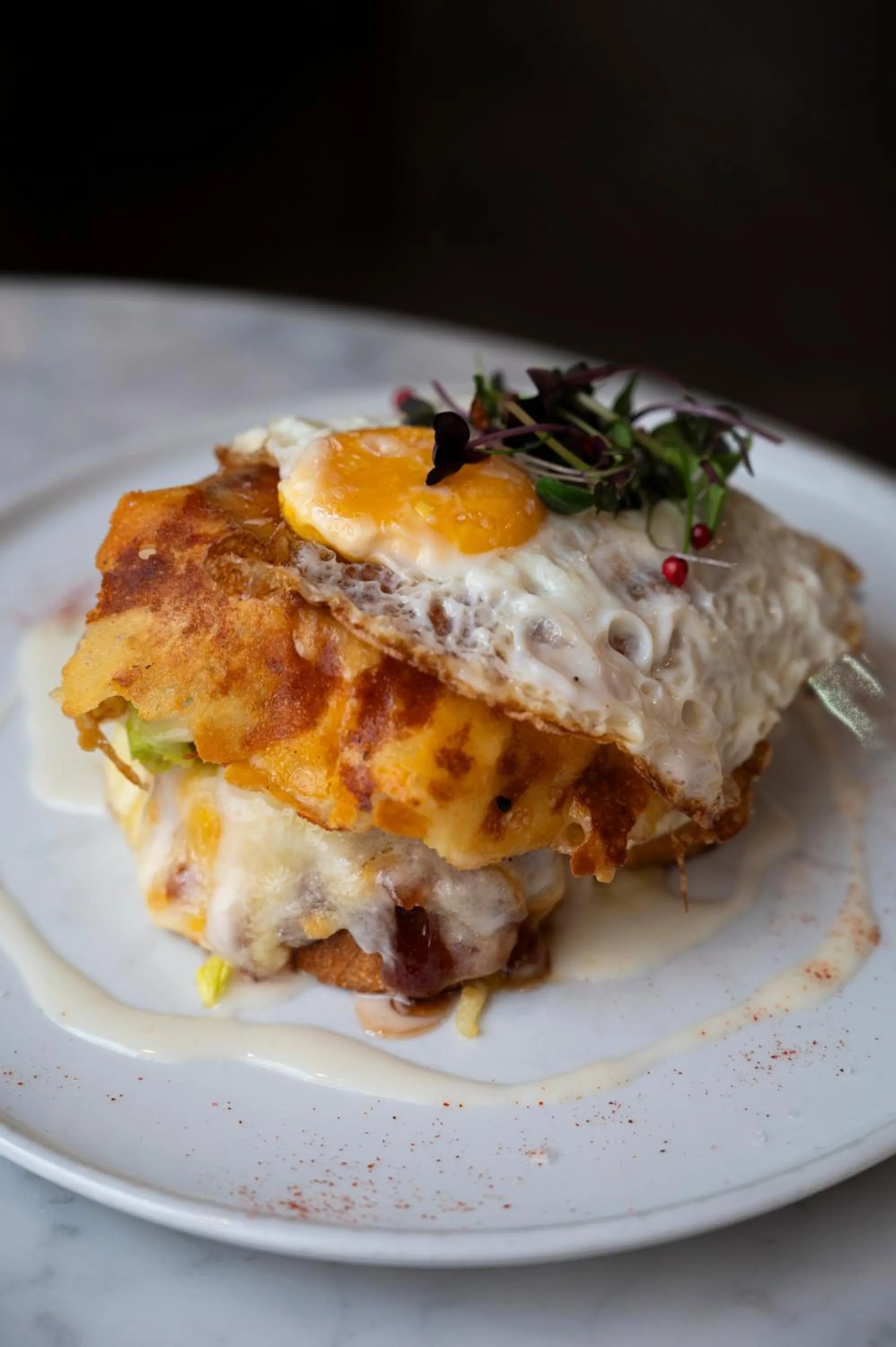 Restaurant/places to eat in Hotel Babula am Augarten