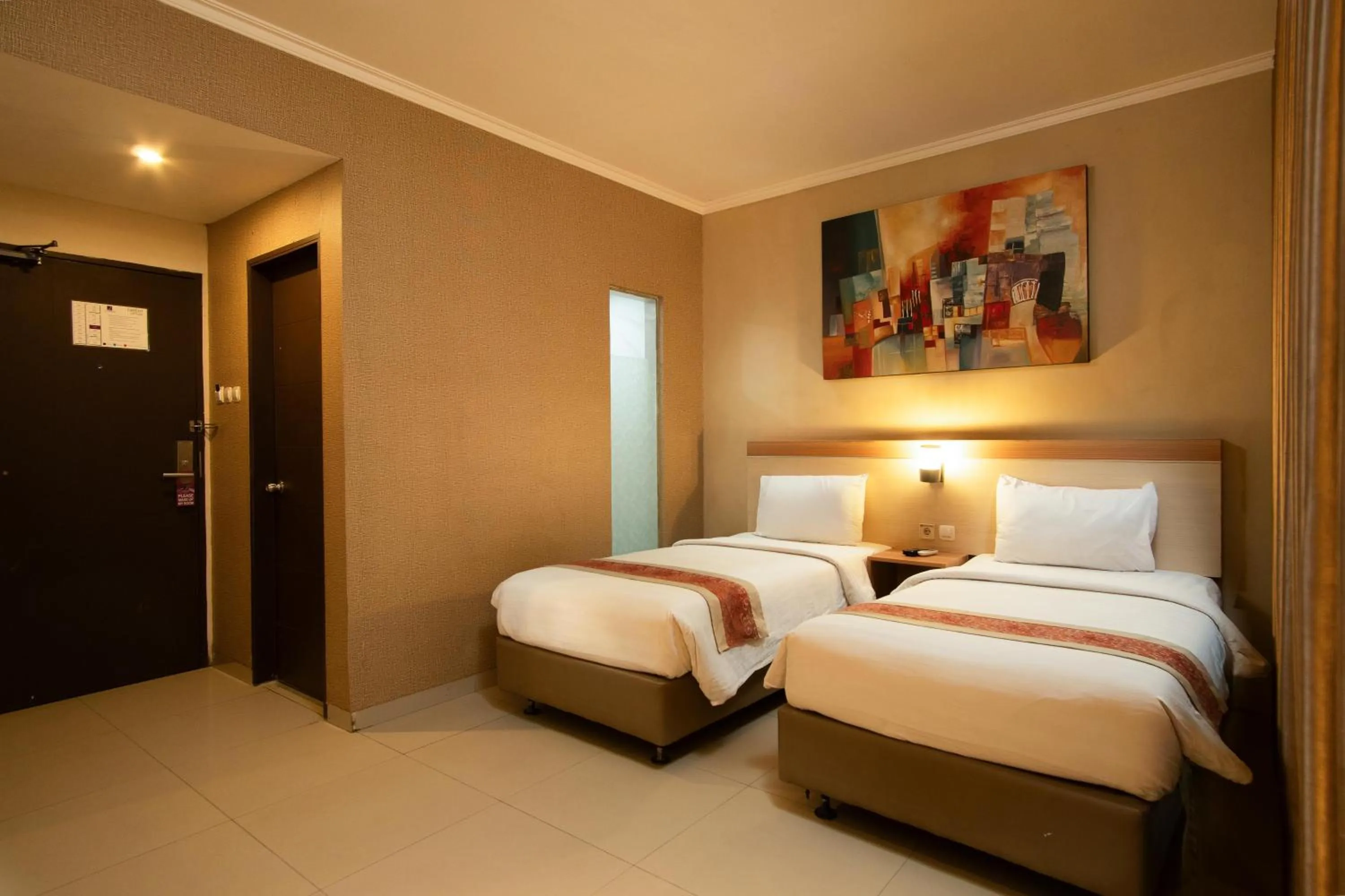 Bed in Laxston Hotel