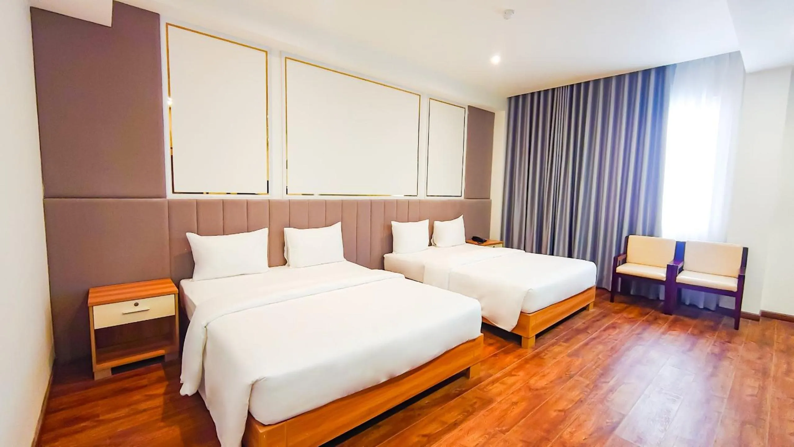 Bed in The Mansion Hotel Bien Hoa