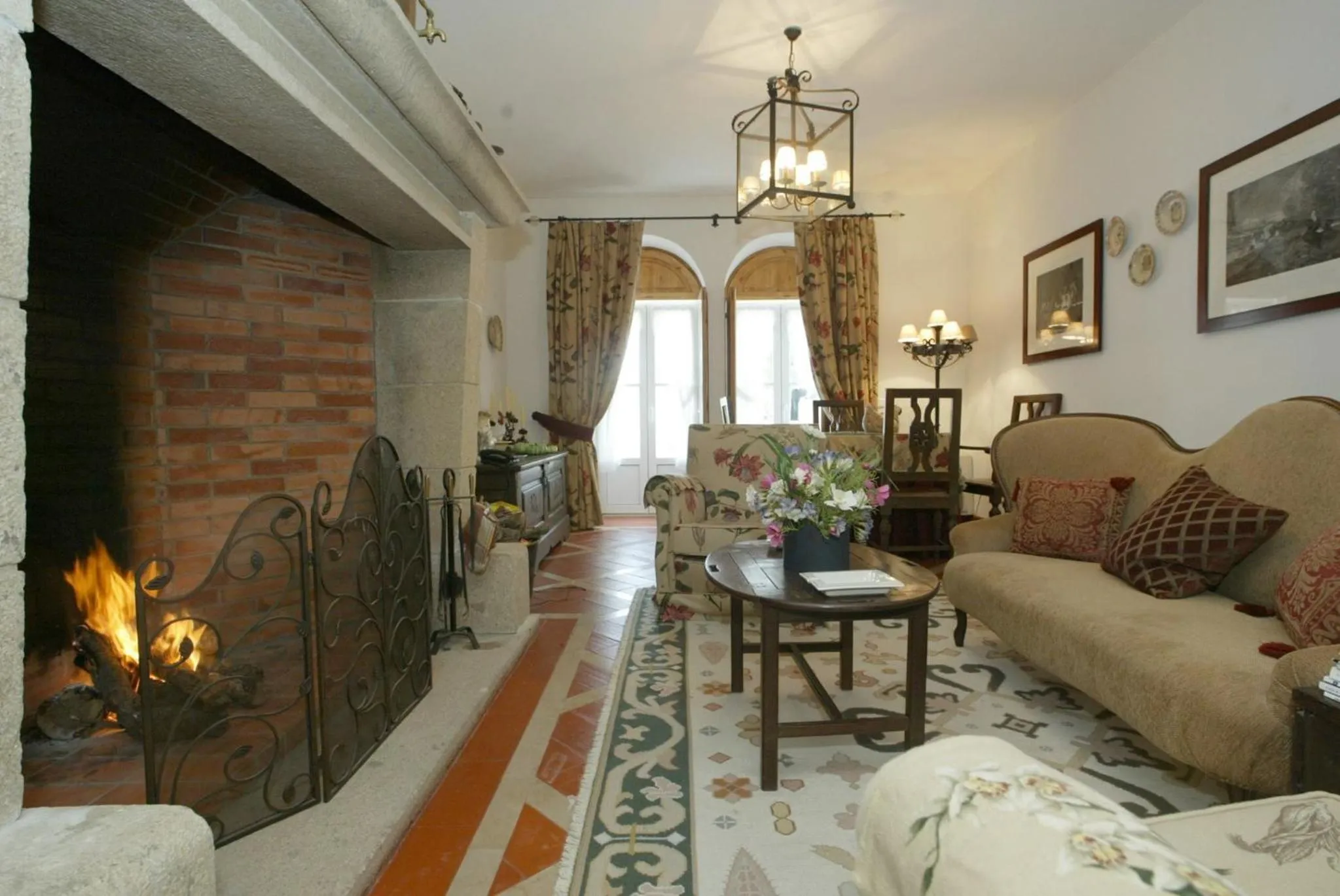 Communal lounge/ TV room in Quinta de Coalhos TH