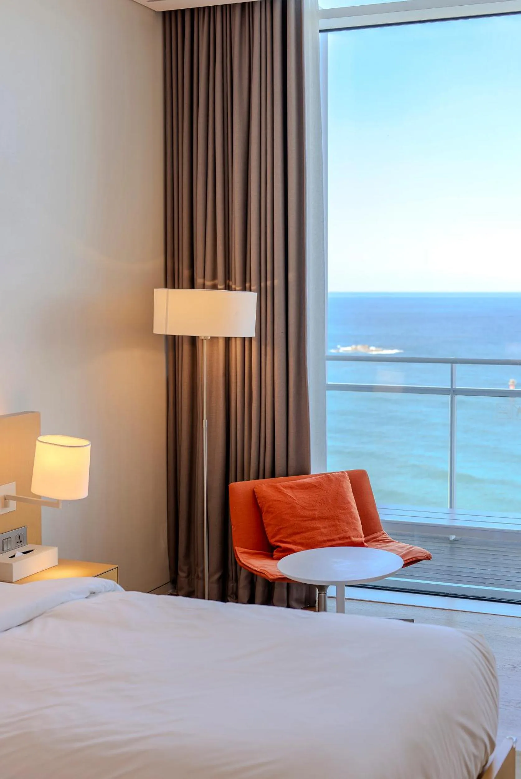 Bed in SEAMARQ HOTEL