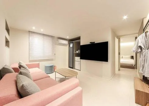 Bed in Hotel Yam Yeonsan