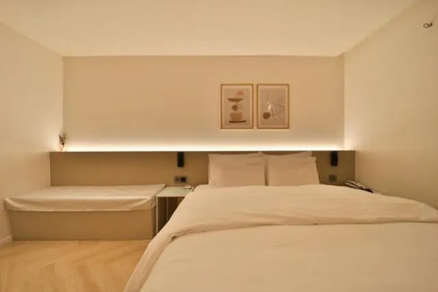Bed in Hotel Yam Yeonsan