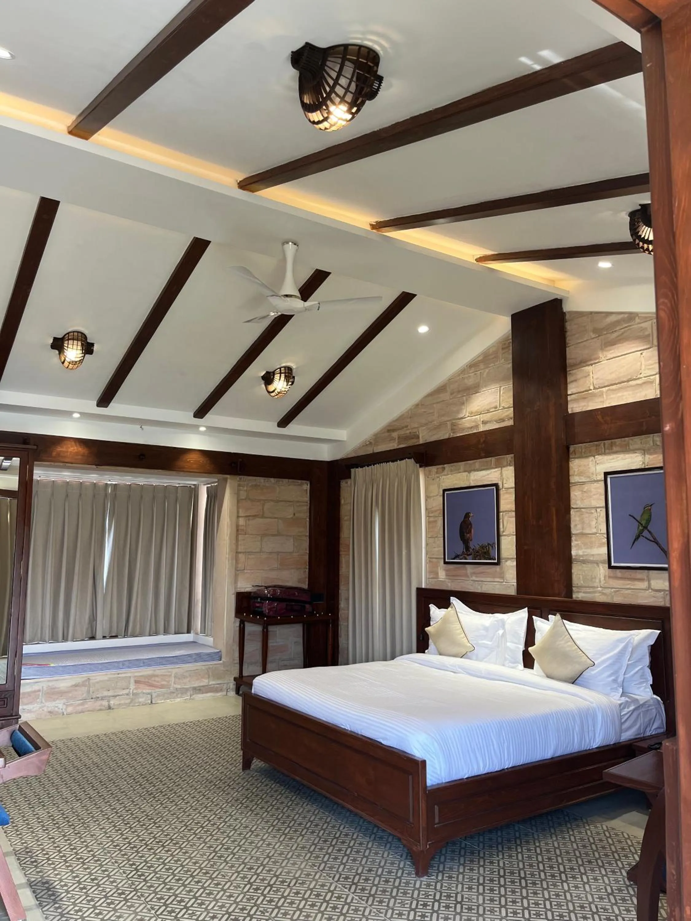 Bed in The Blackbuck Trails Velavadar