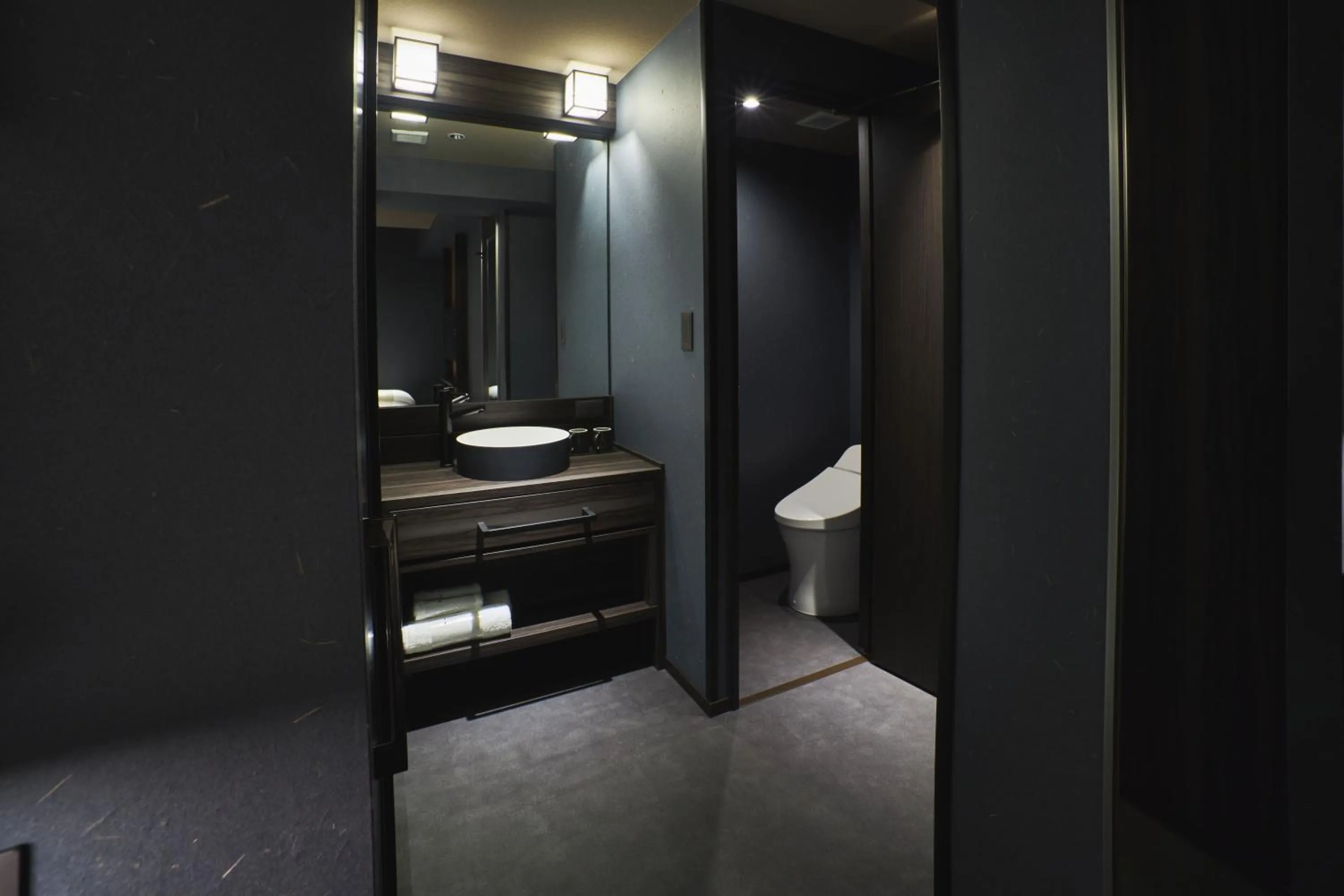 Toilet in SAKE Bar Hotel Asakusa