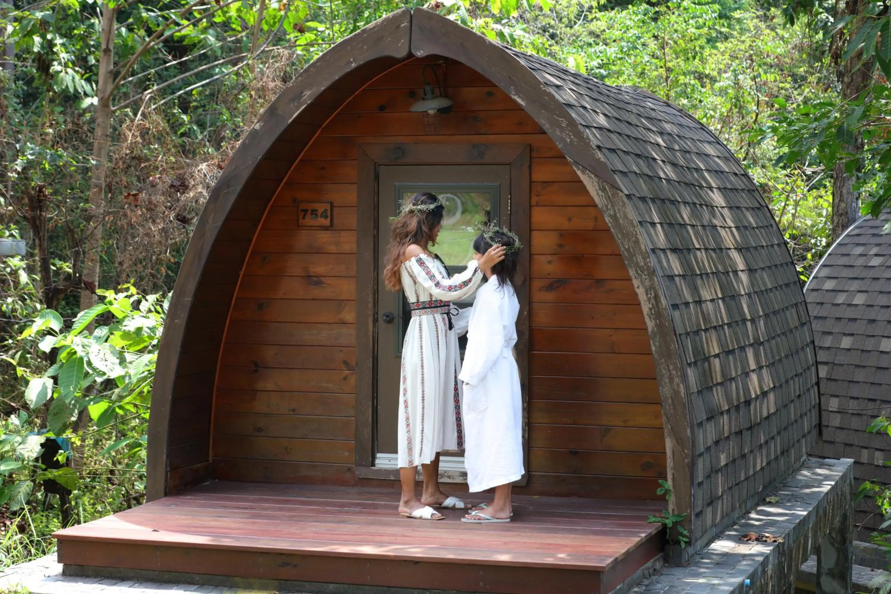 Property building in Pod Village by Independence Hotels