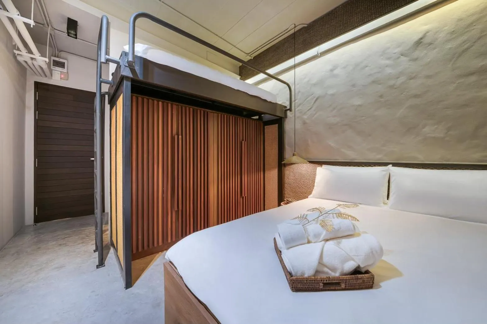 Bedroom, Bed in Siam Shelter Bangkok