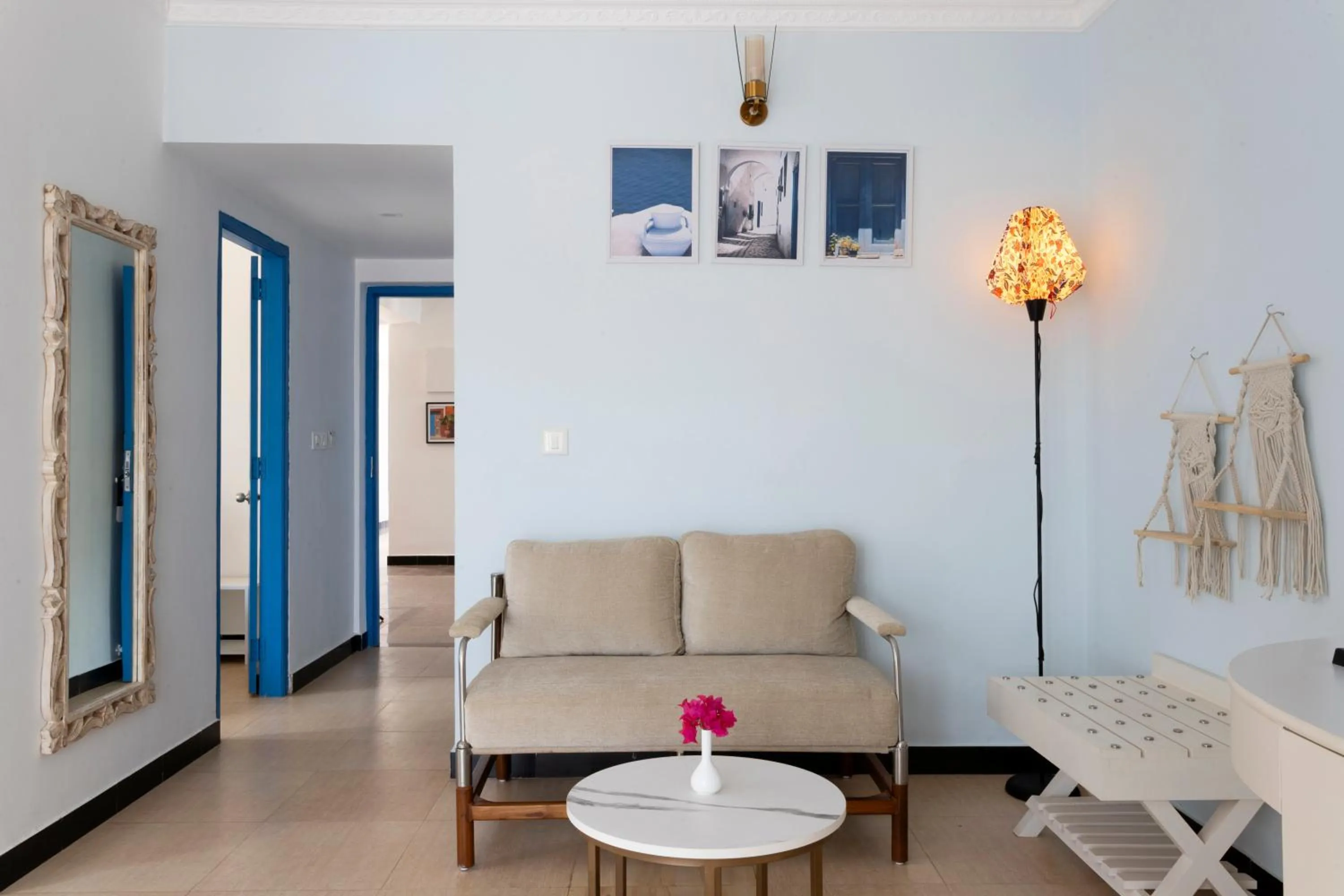 Seating area in Azalea by Stone Wood Premier