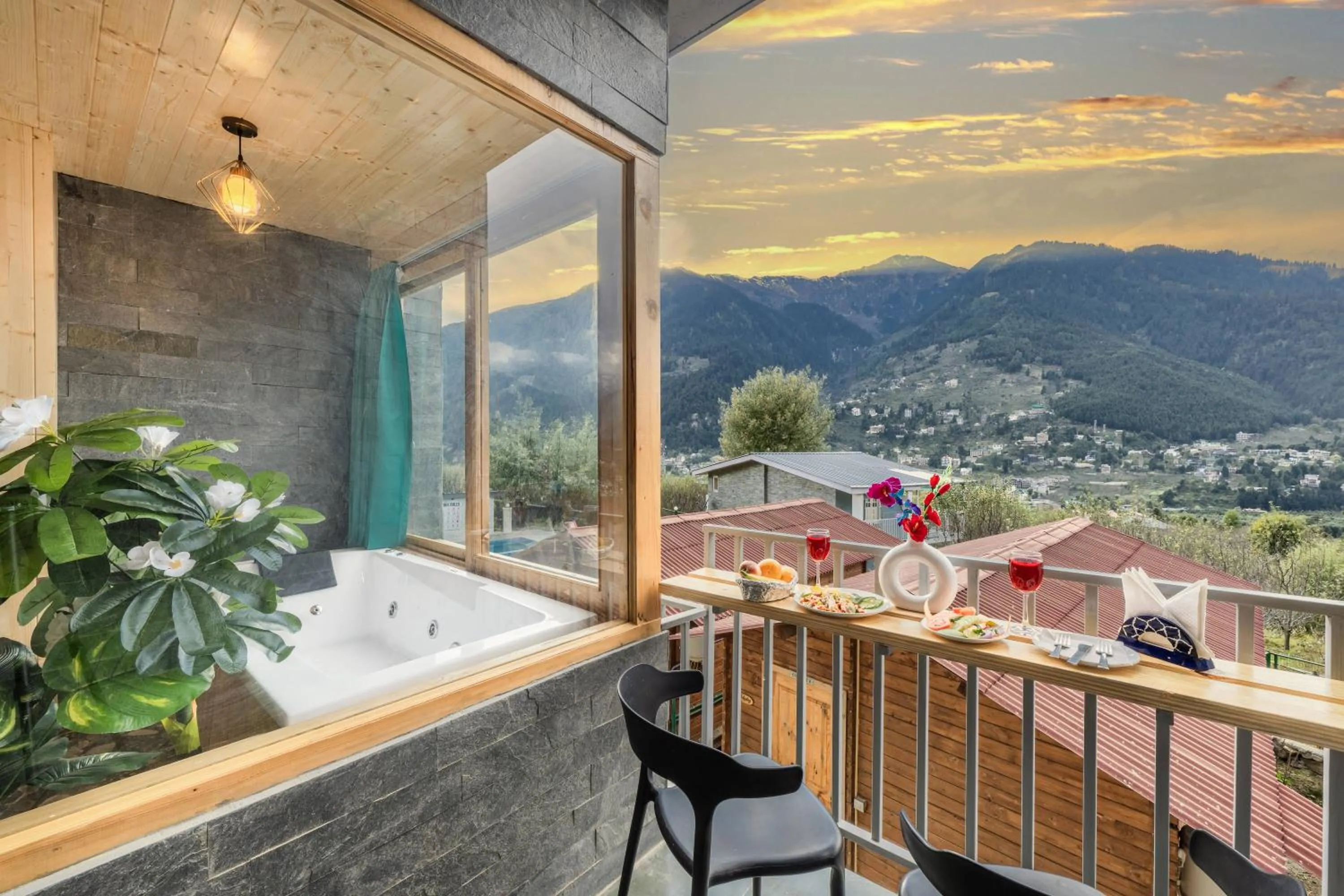 View (from property/room) in Echor Himalayan Heights Luxe Manali