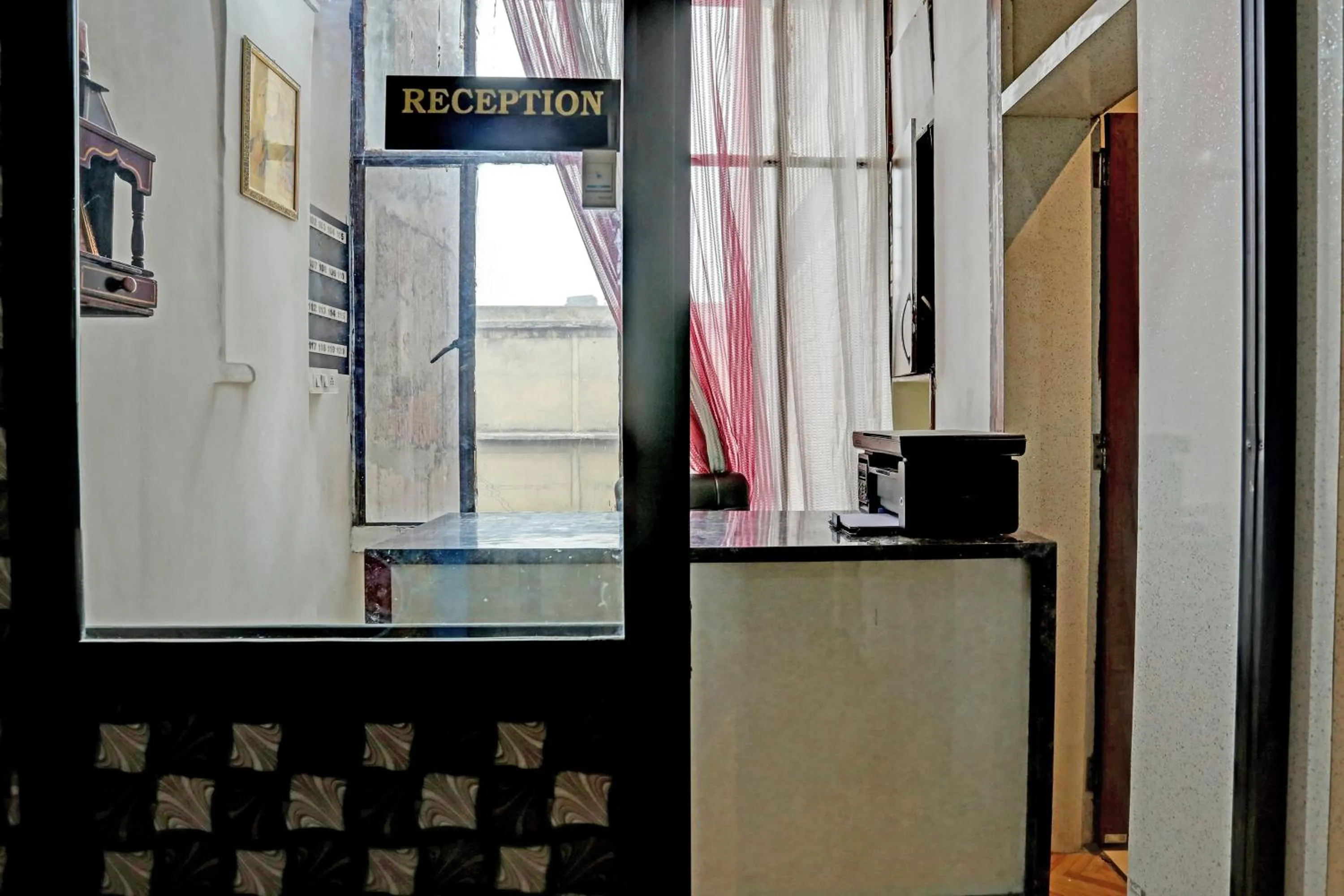 Lobby or reception in Hotel O Krishna Guest House & PG