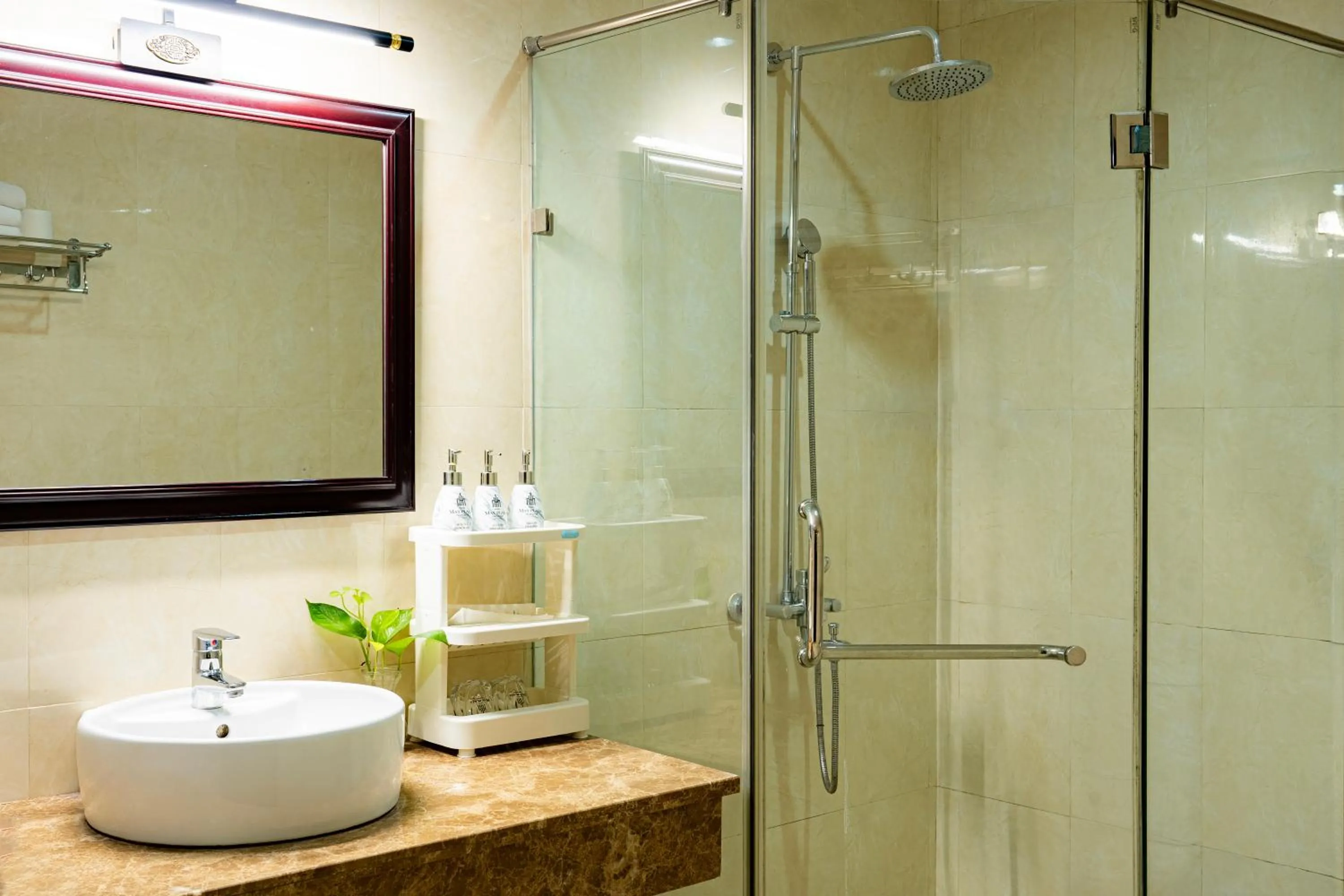 Shower in MAY PLAZA HOTEL