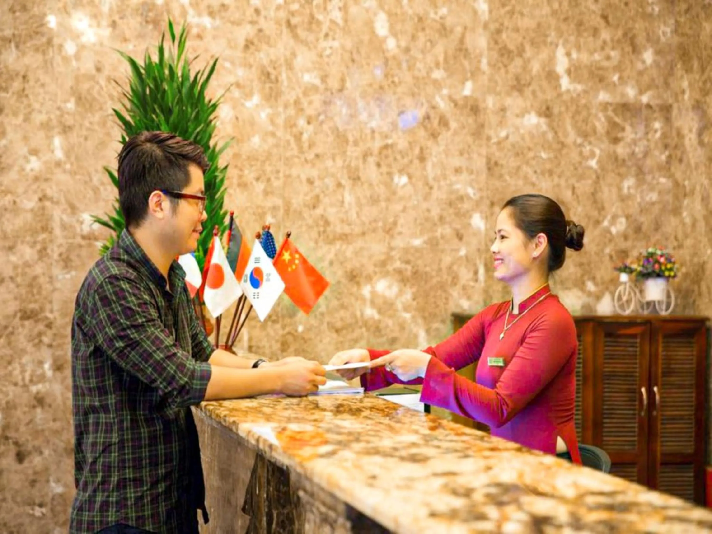 Staff in MAY PLAZA HOTEL