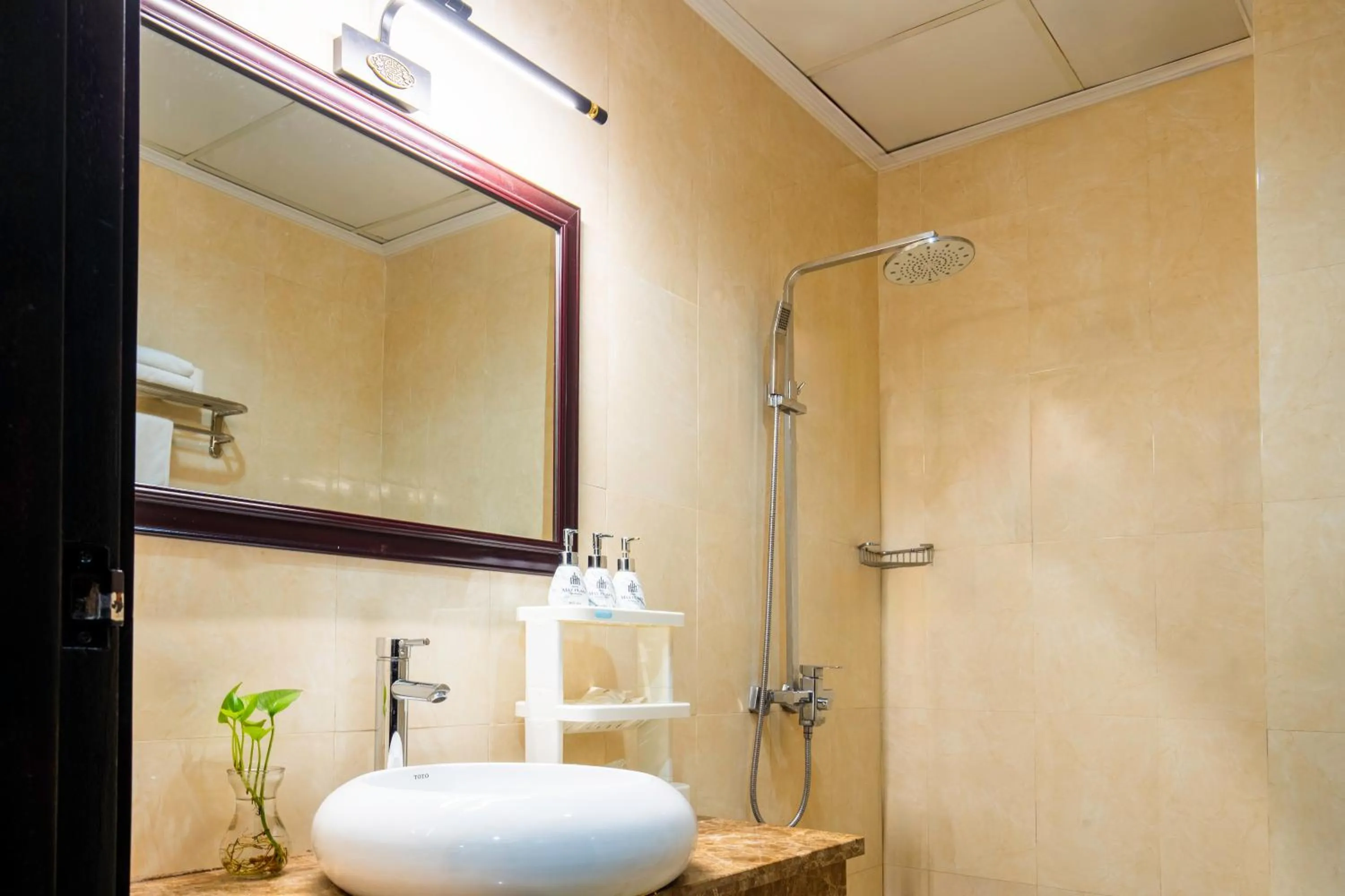 Shower in MAY PLAZA HOTEL