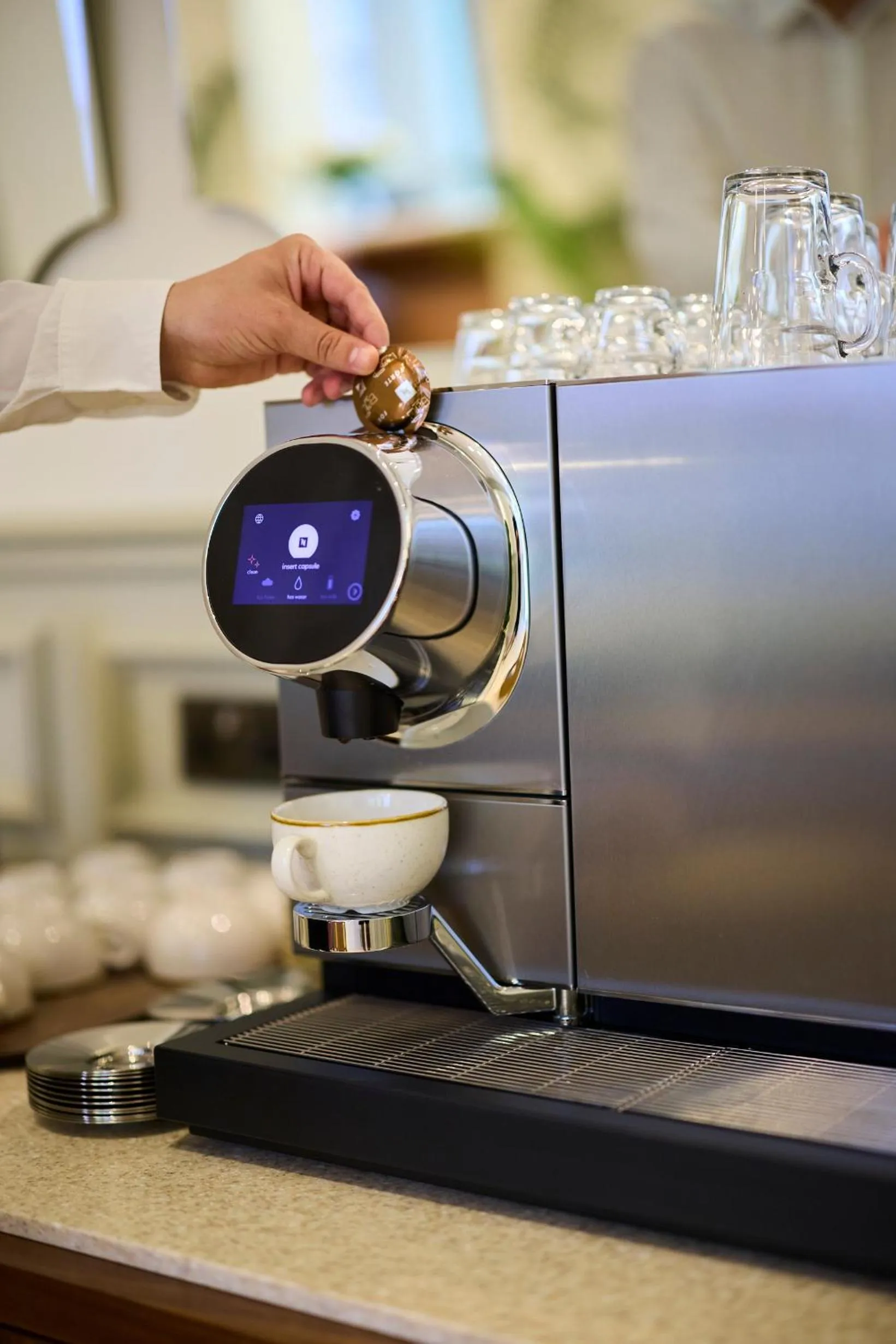 Coffee/tea facilities in The Edwin Hotel