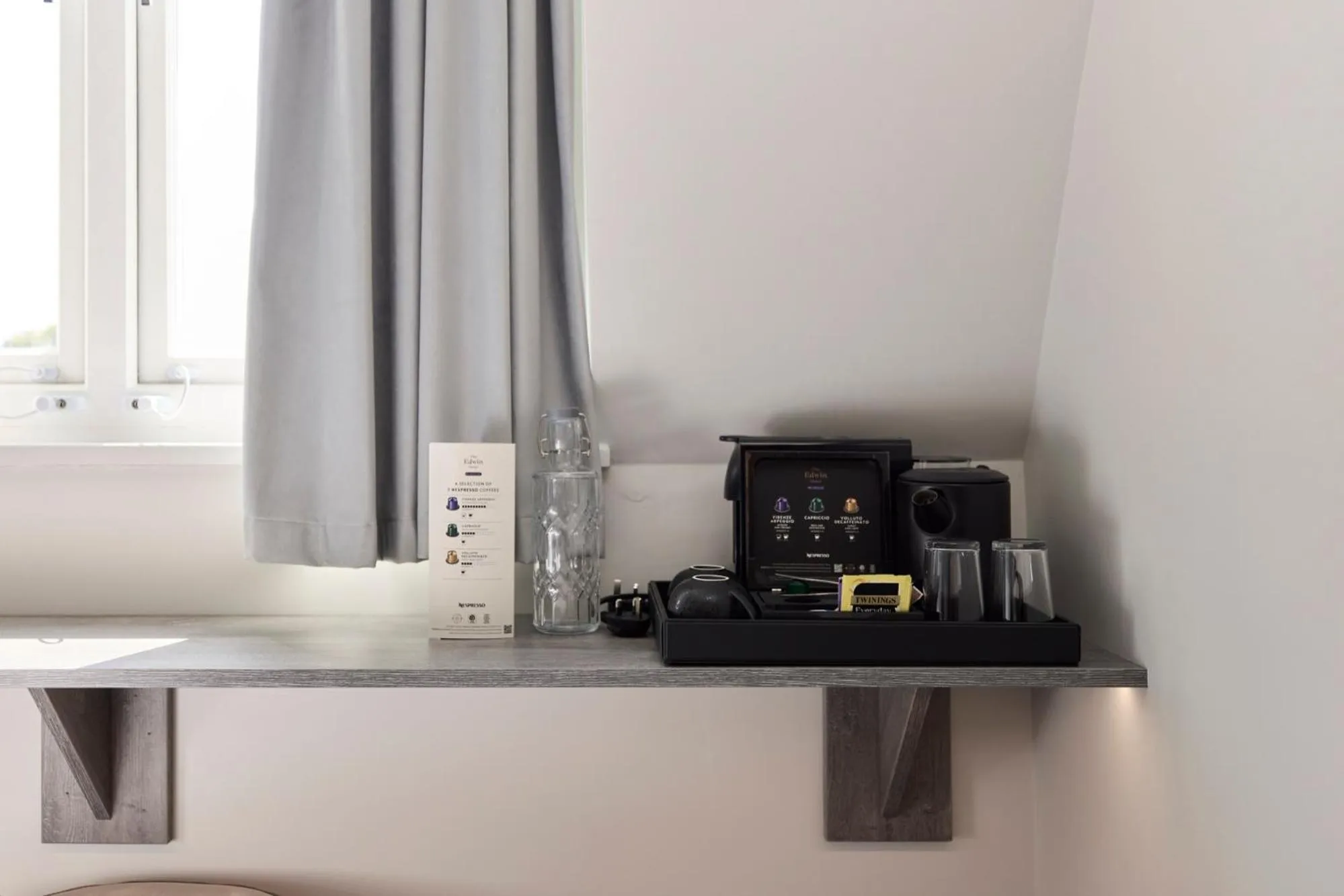 Coffee/tea facilities in The Edwin Hotel