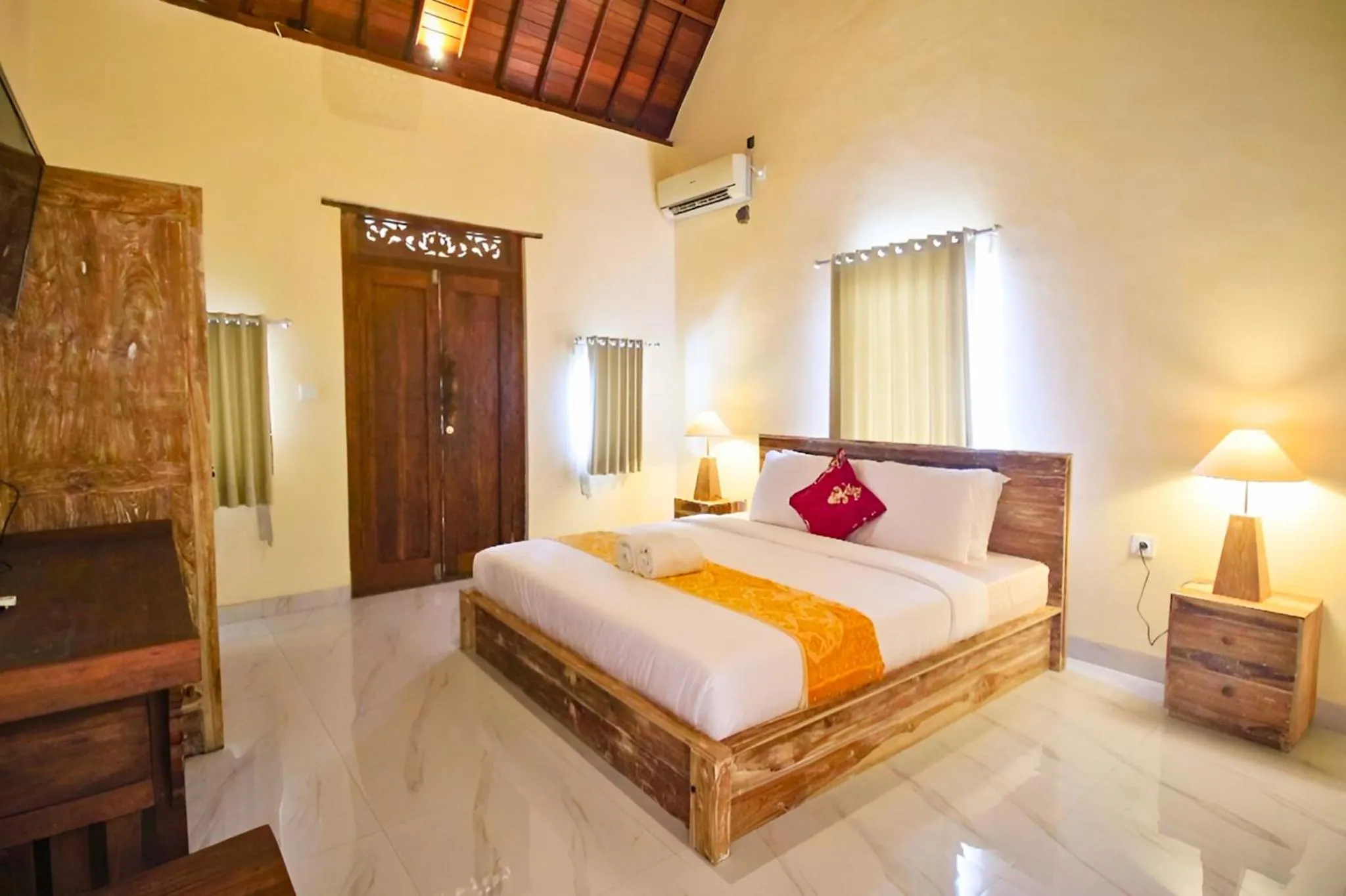 Bed in Buruan Sari Villas by AGATA