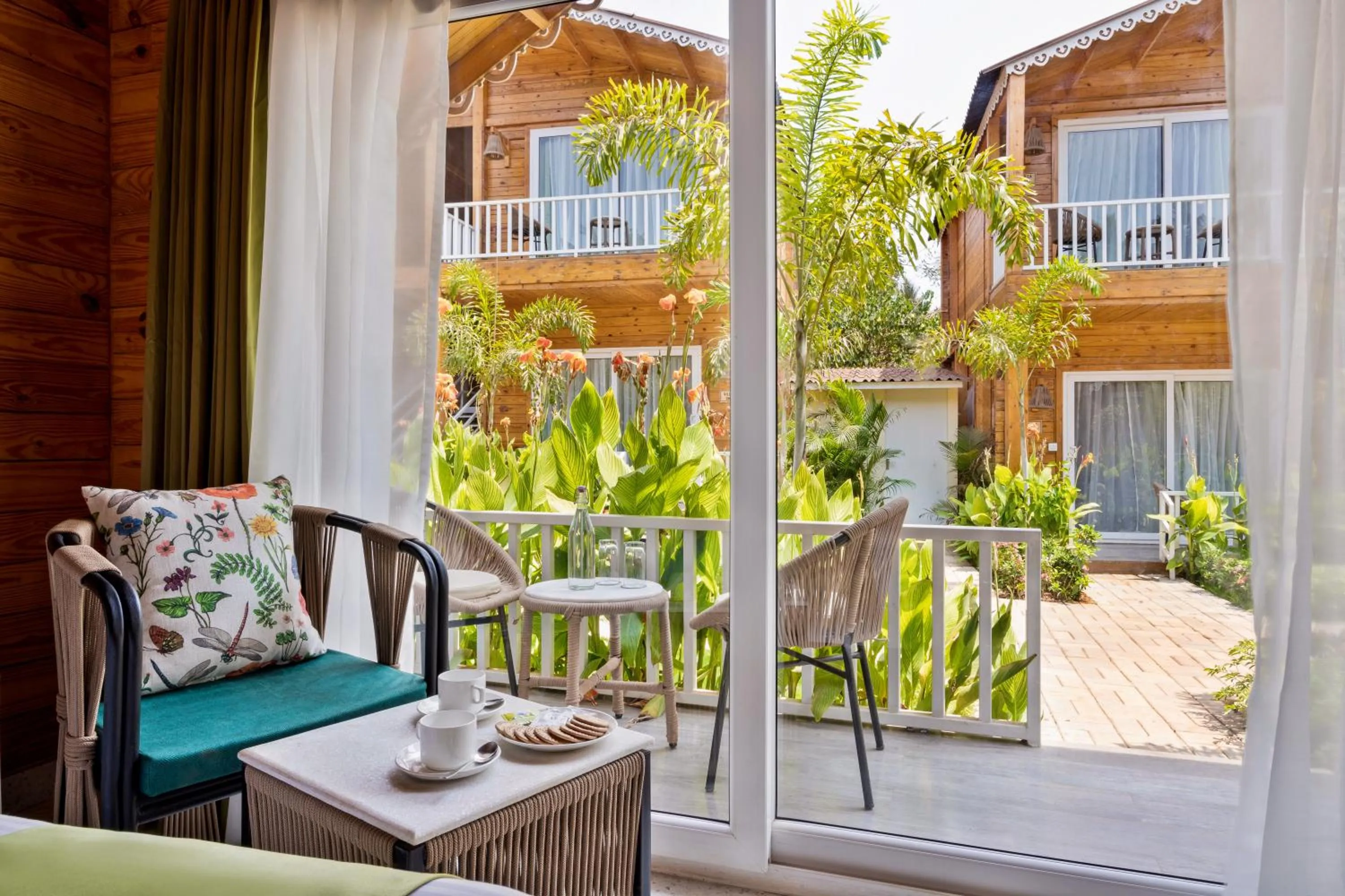 Balcony/Terrace in Aralea Beach Resort By Stone Wood Premier