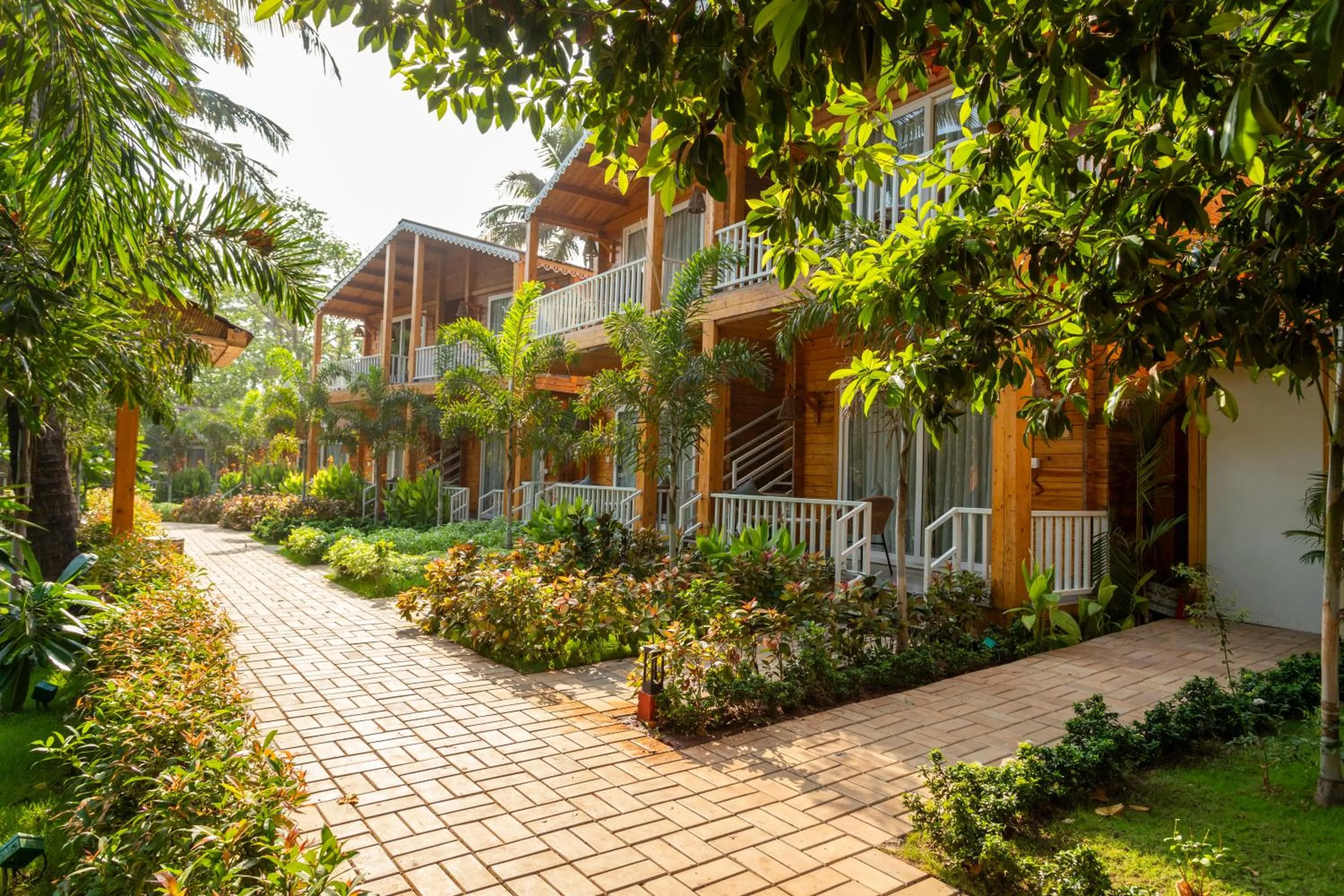 Facade/entrance in Aralea Beach Resort By Stone Wood Premier