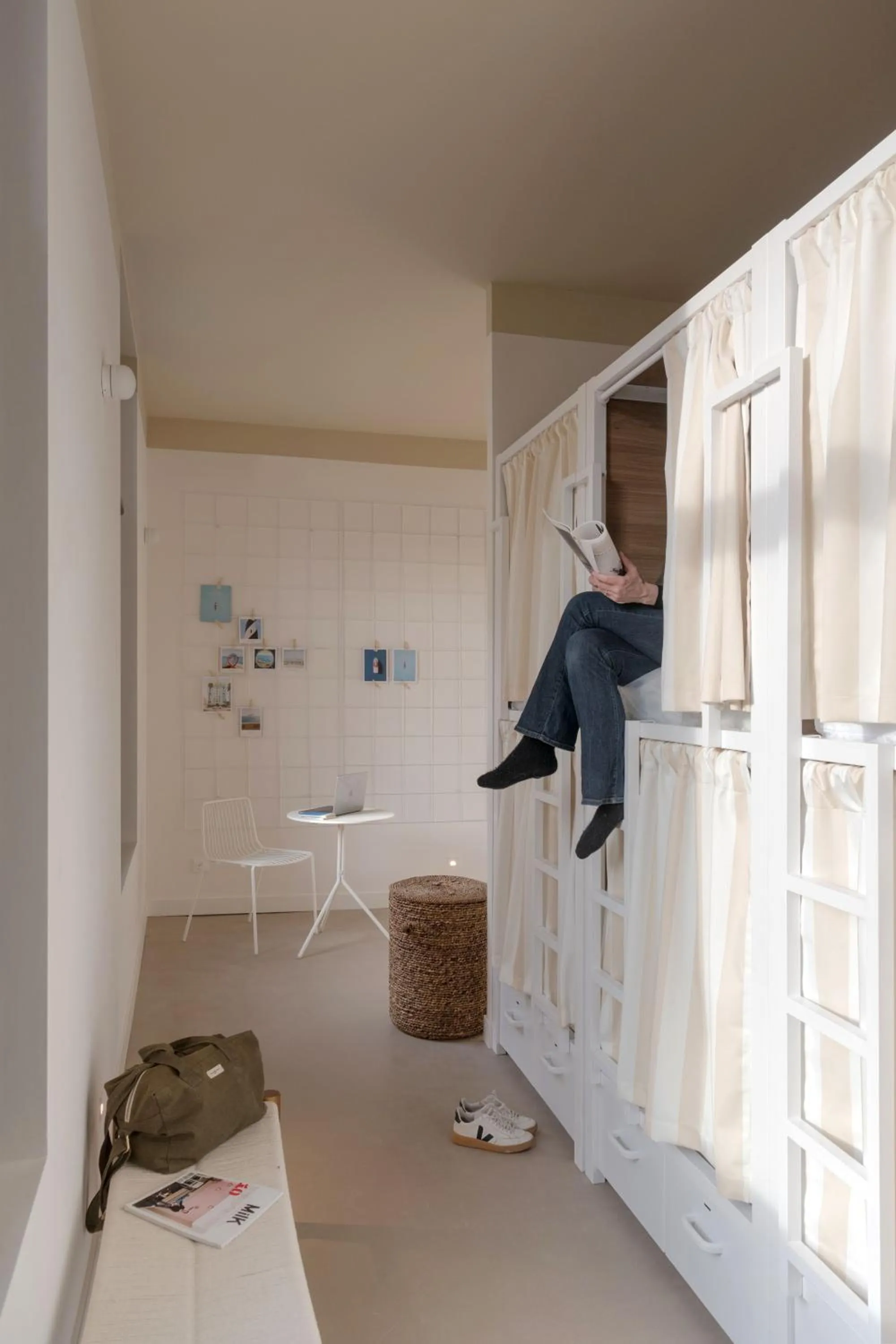 Photo of the whole room in SLO Hostel Nice