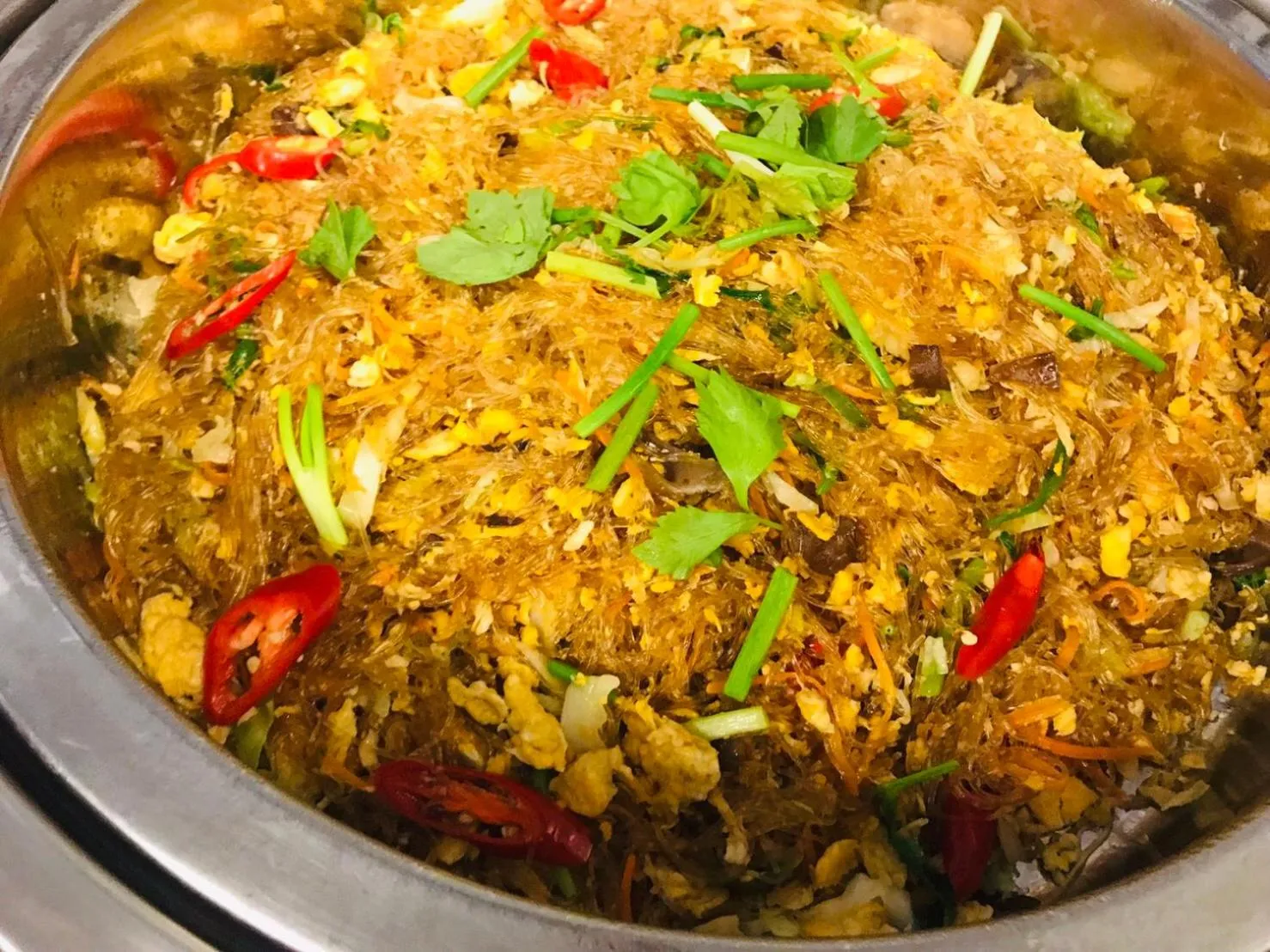 Asian breakfast in Bundhaya Villas