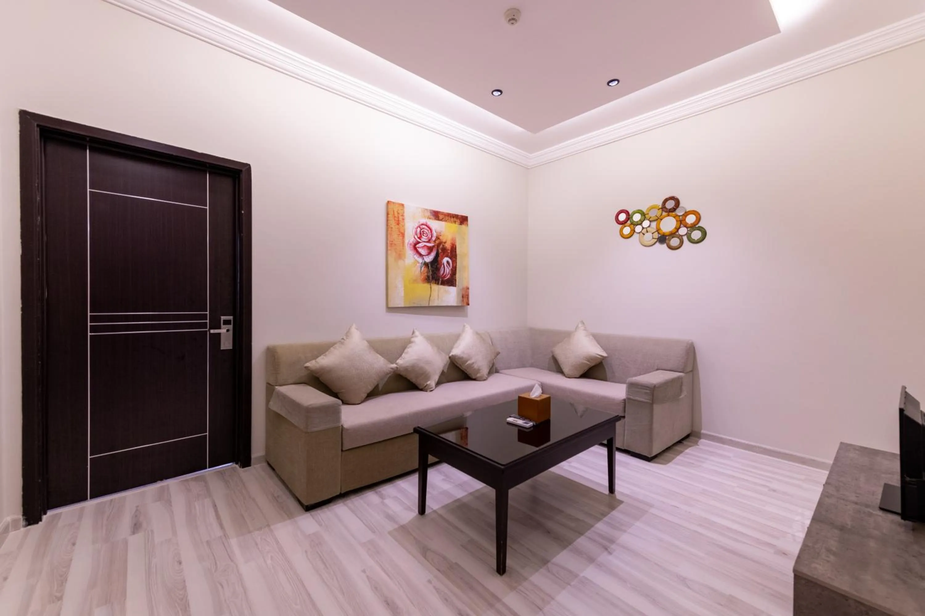 Seating area in Meral Oasis Resort Taif