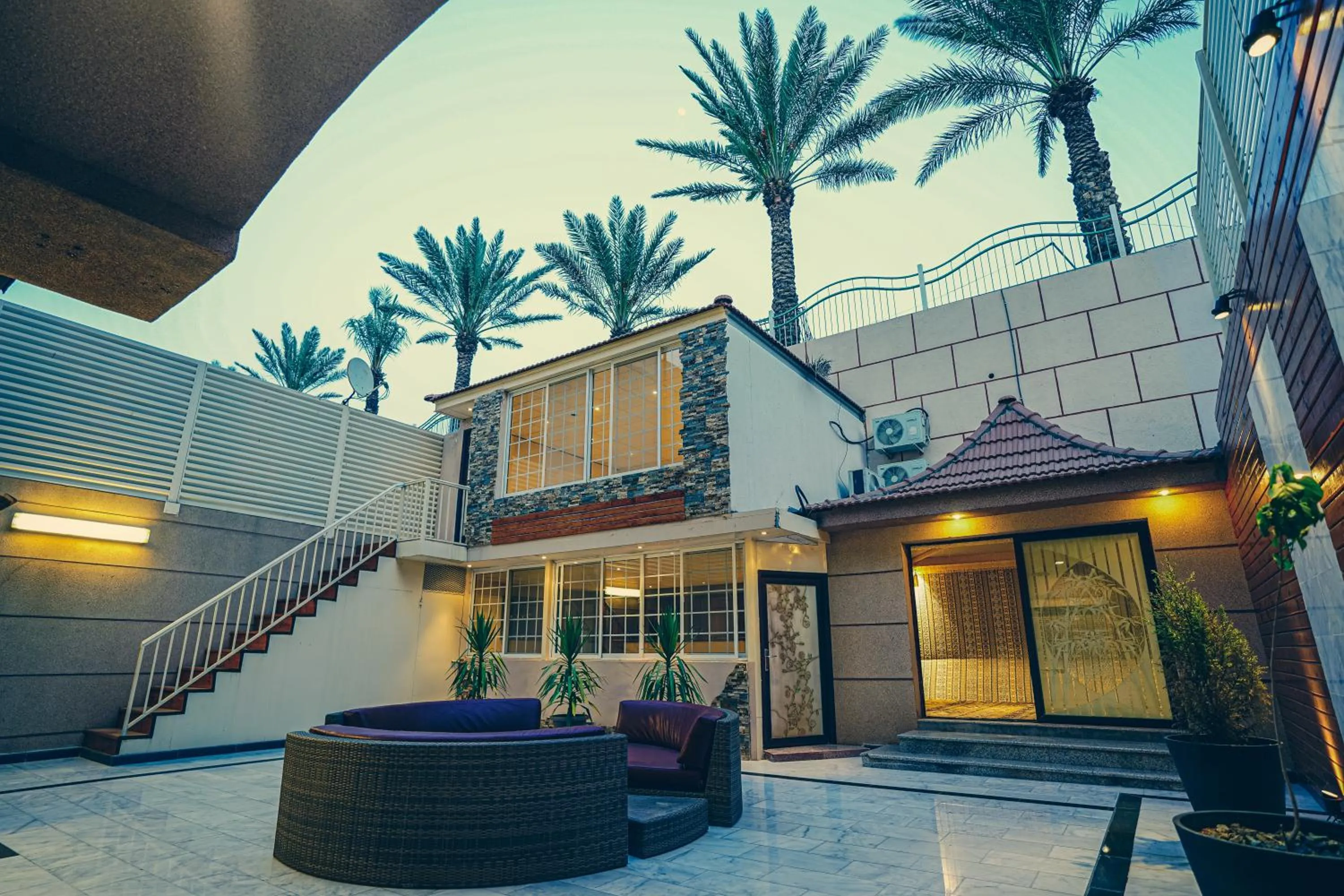 Patio in Meral Oasis Resort Taif