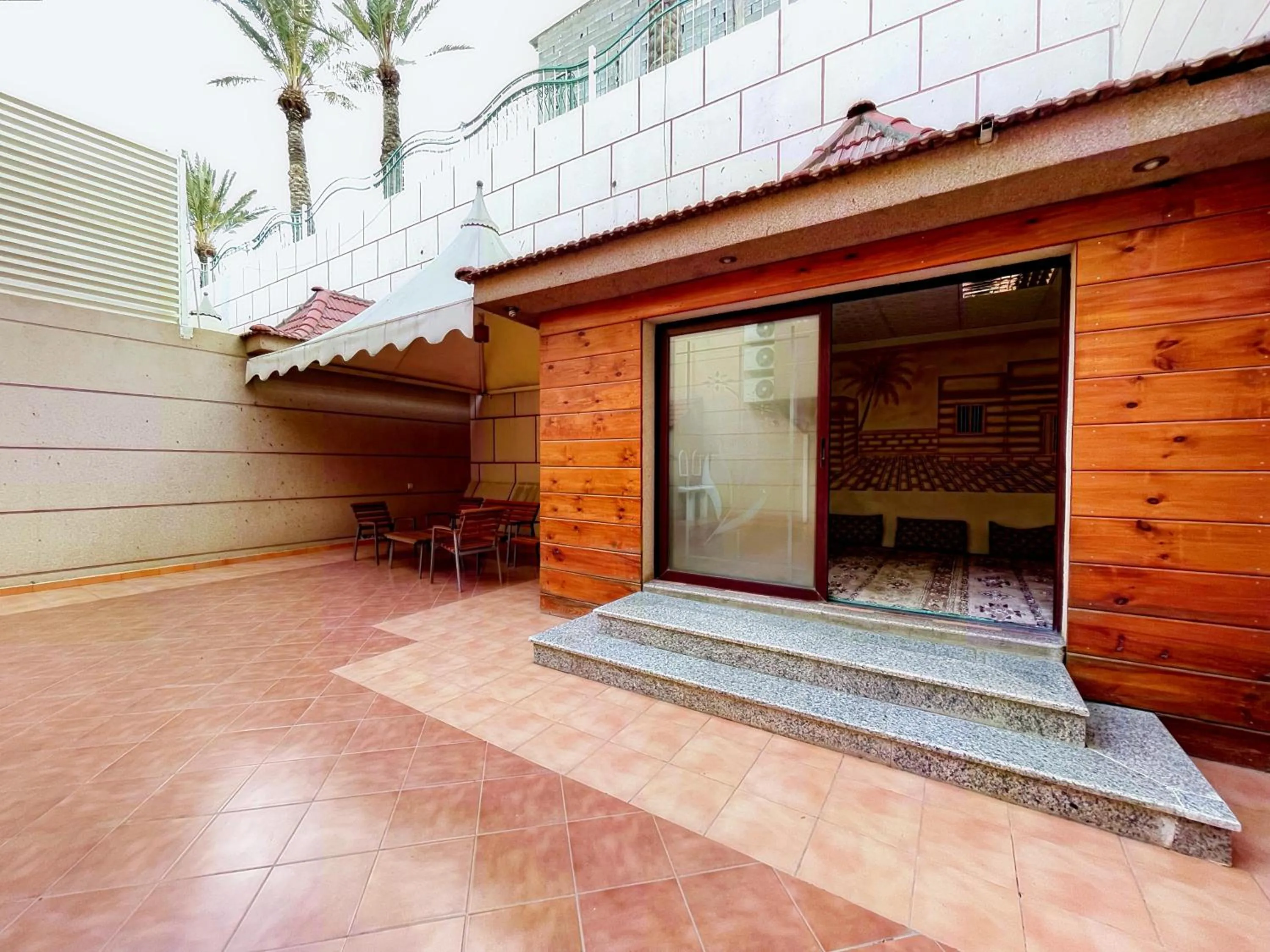 Patio in Meral Oasis Resort Taif