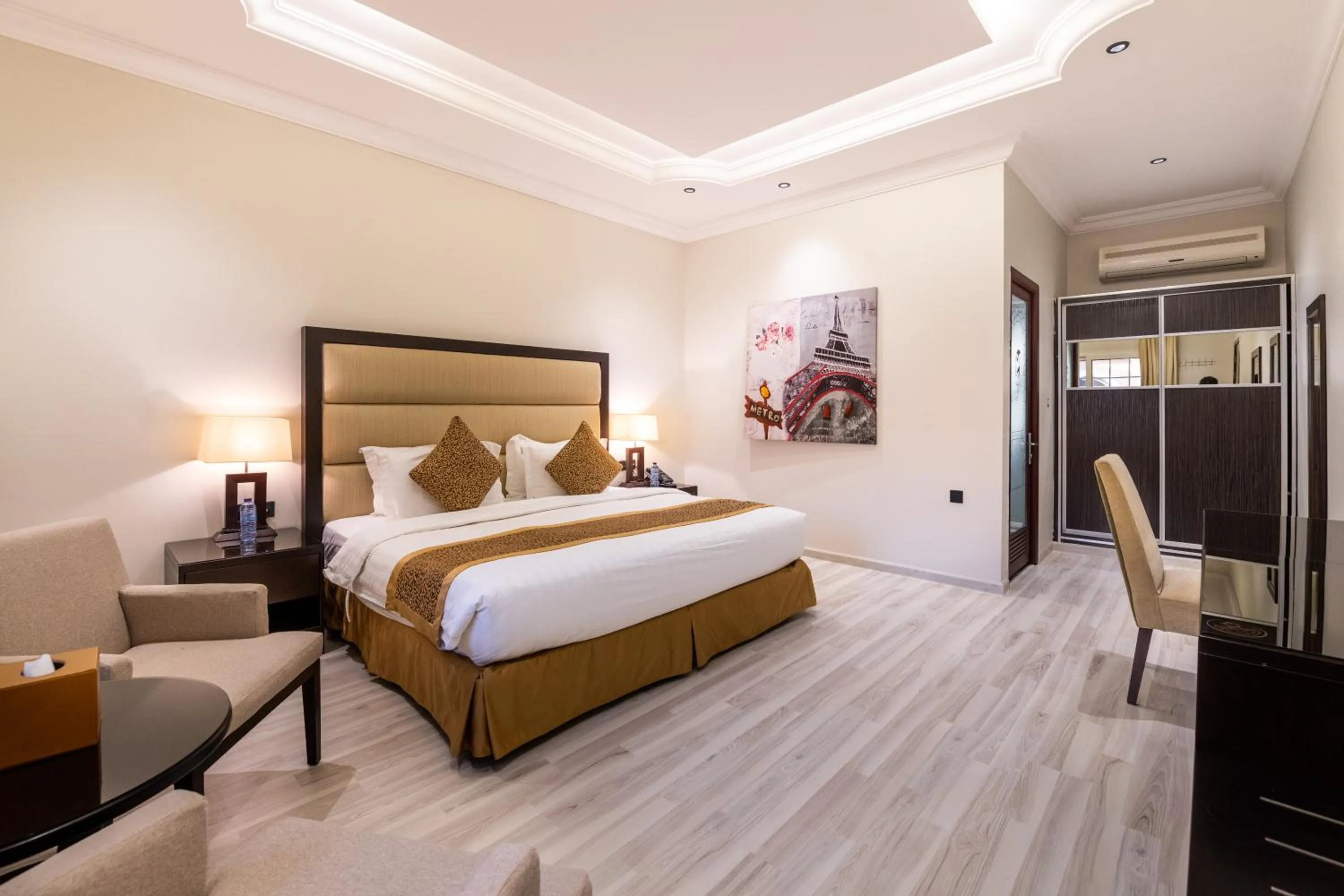 Bed in Meral Oasis Resort Taif