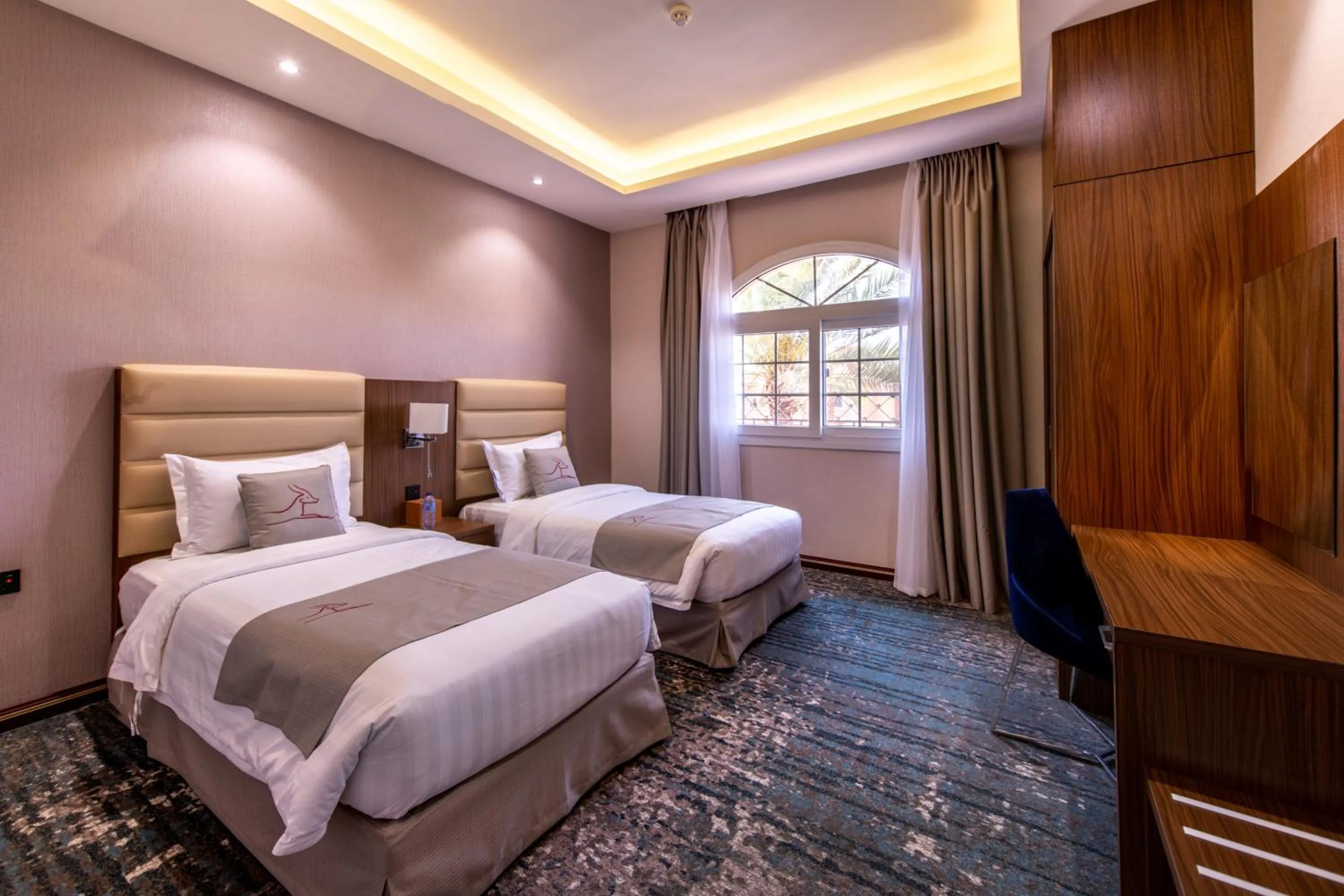 Bed in Meral Oasis Resort Taif