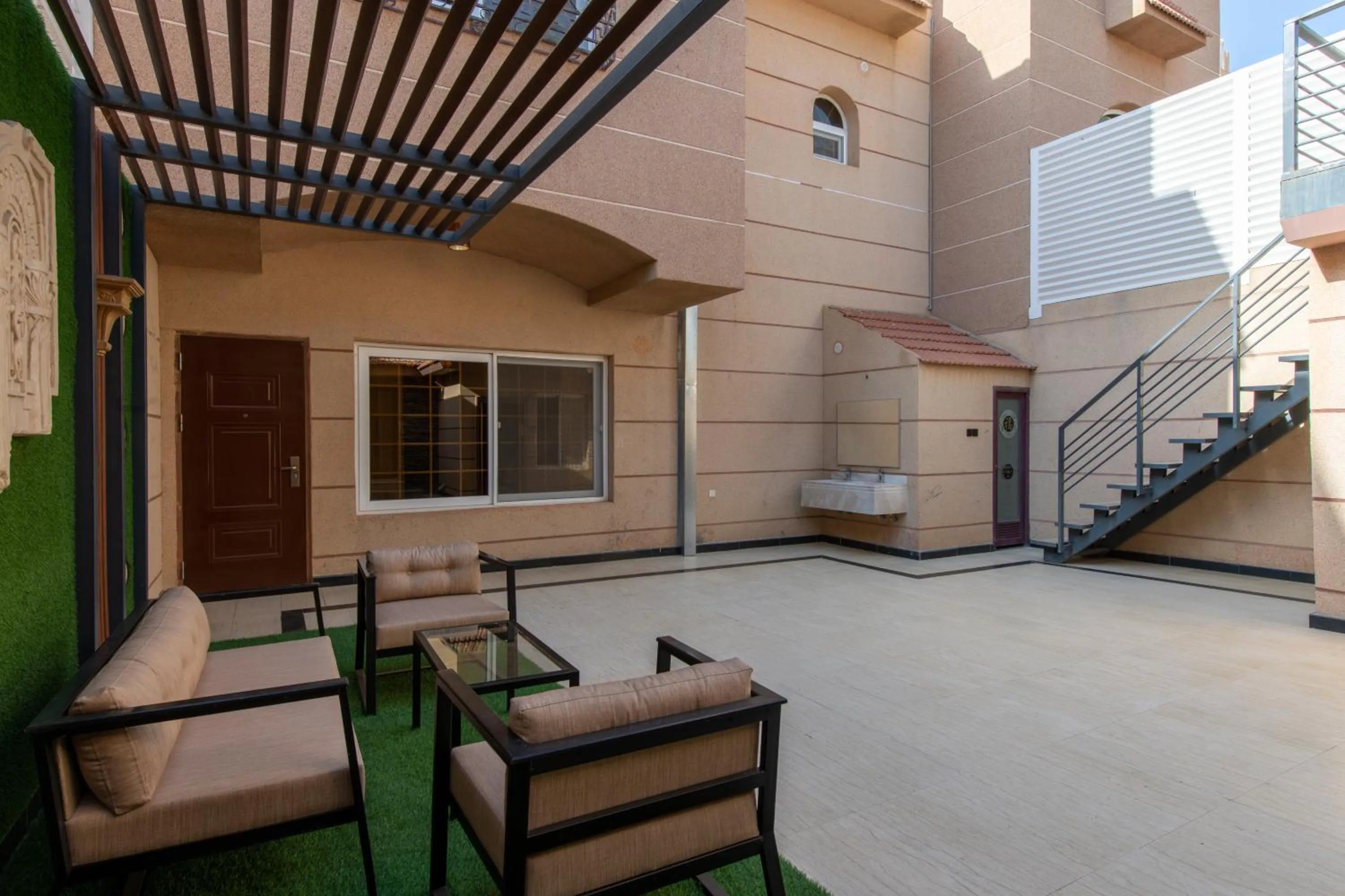 Patio in Meral Oasis Resort Taif