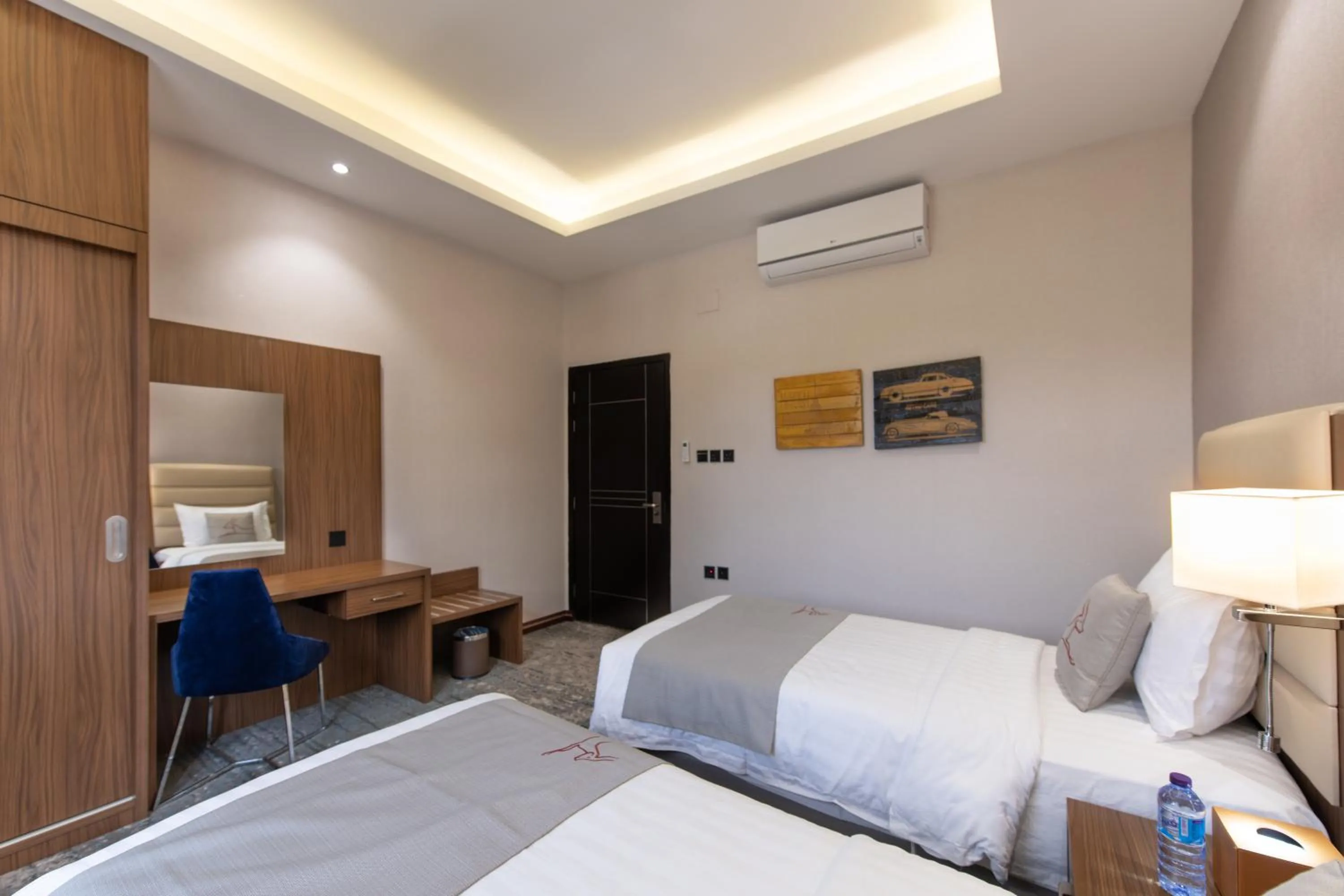 Bed in Meral Oasis Resort Taif