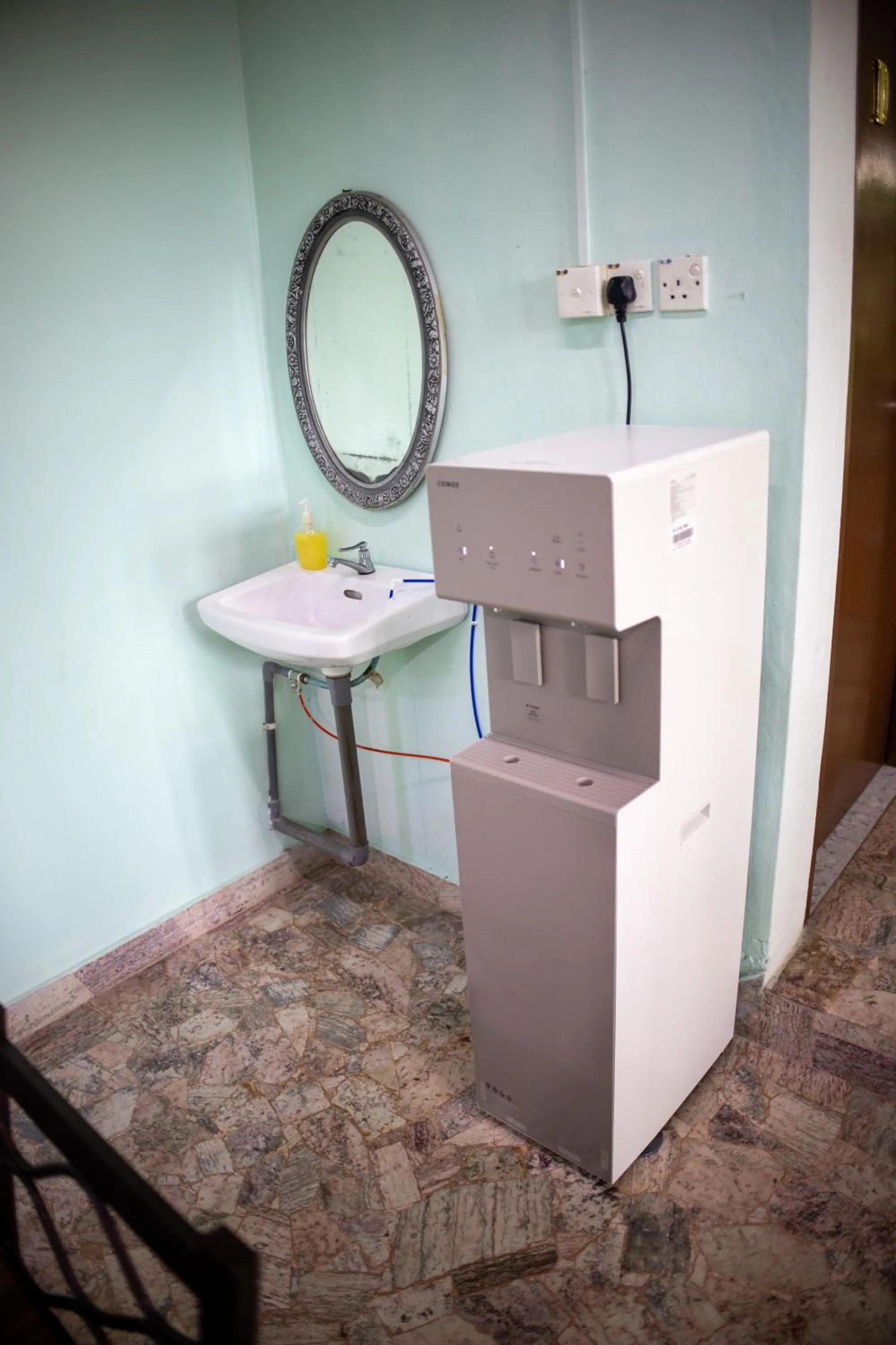 Kitchen or kitchenette in Sweet Inn Guest House