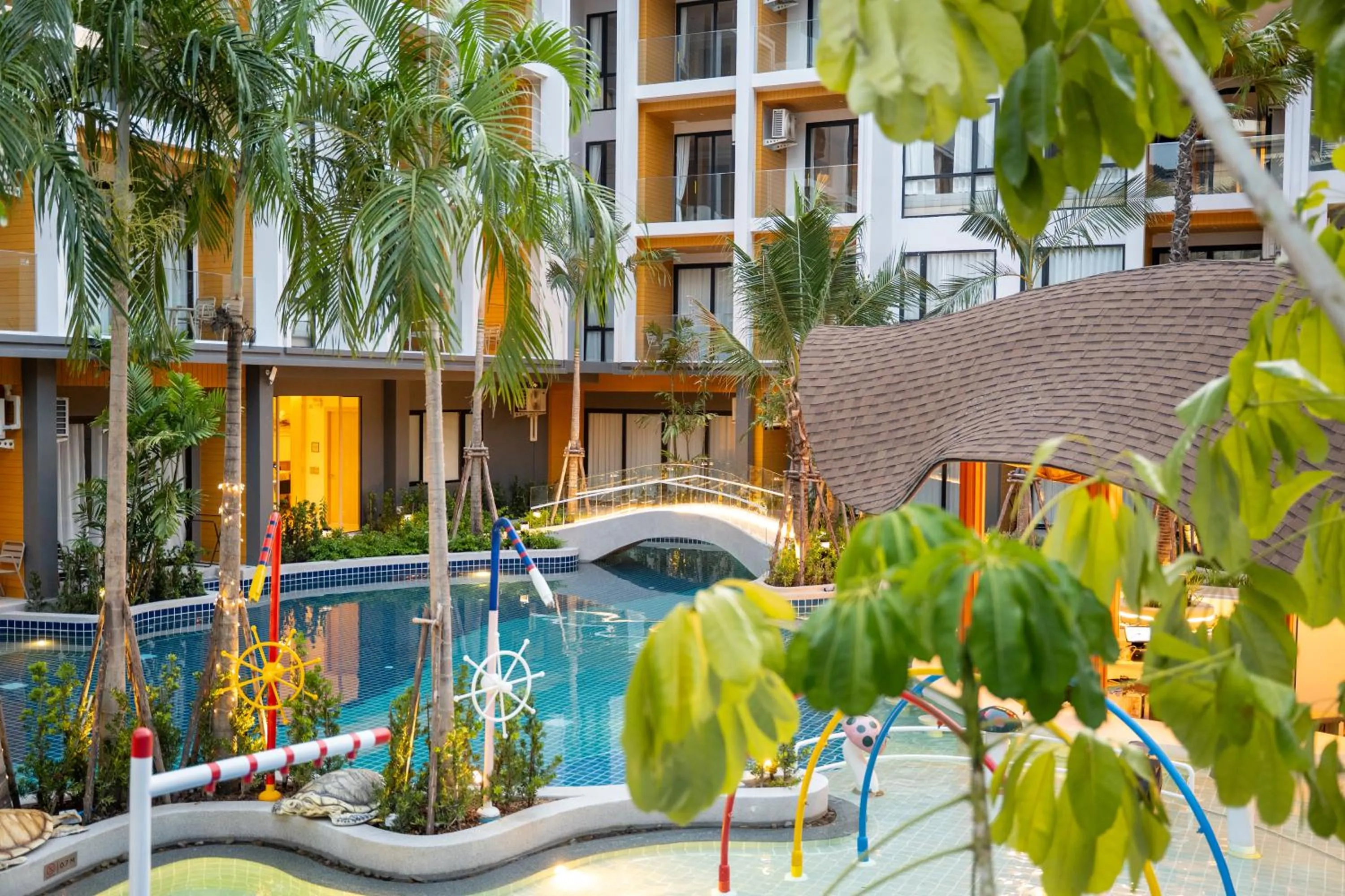 Property building in Wyndham Garden Naithon Phuket