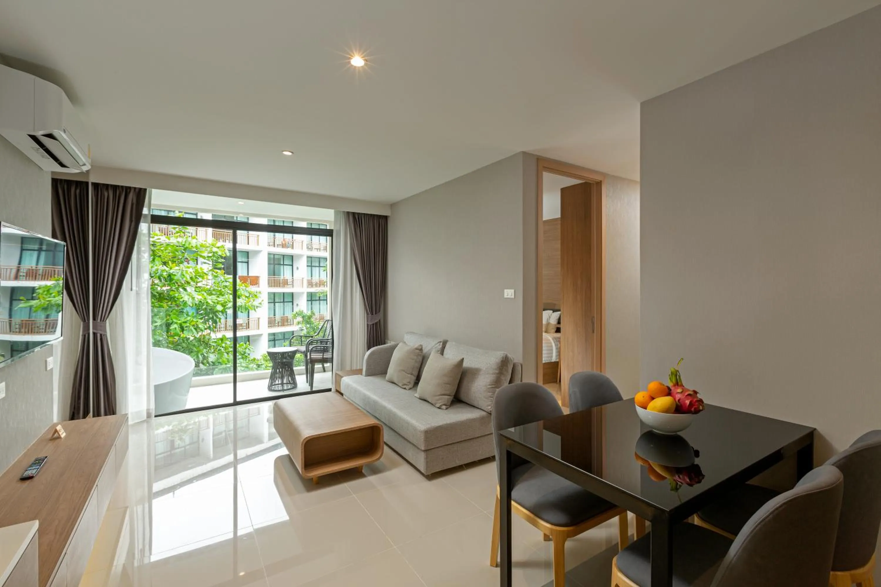 Living room in Wyndham Garden Naithon Phuket