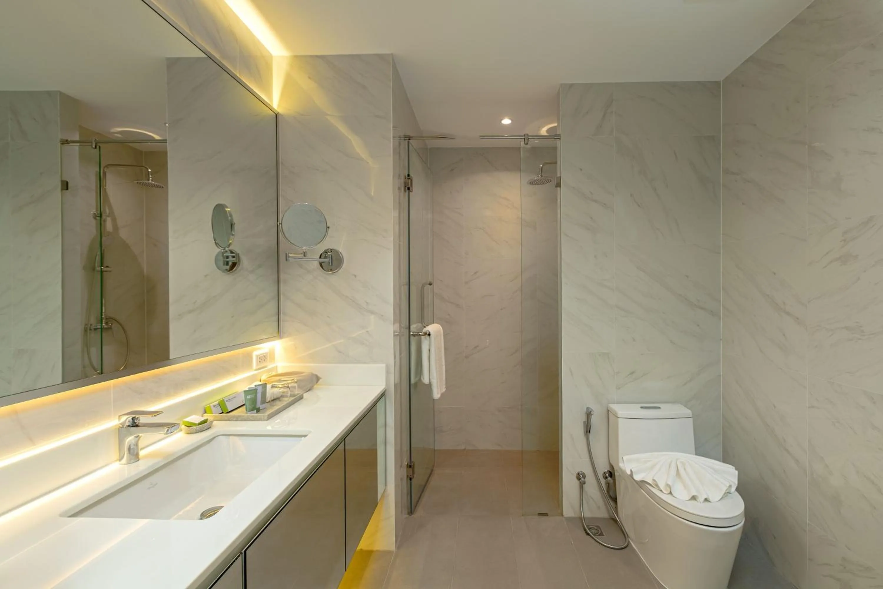 Shower in Wyndham Garden Naithon Phuket