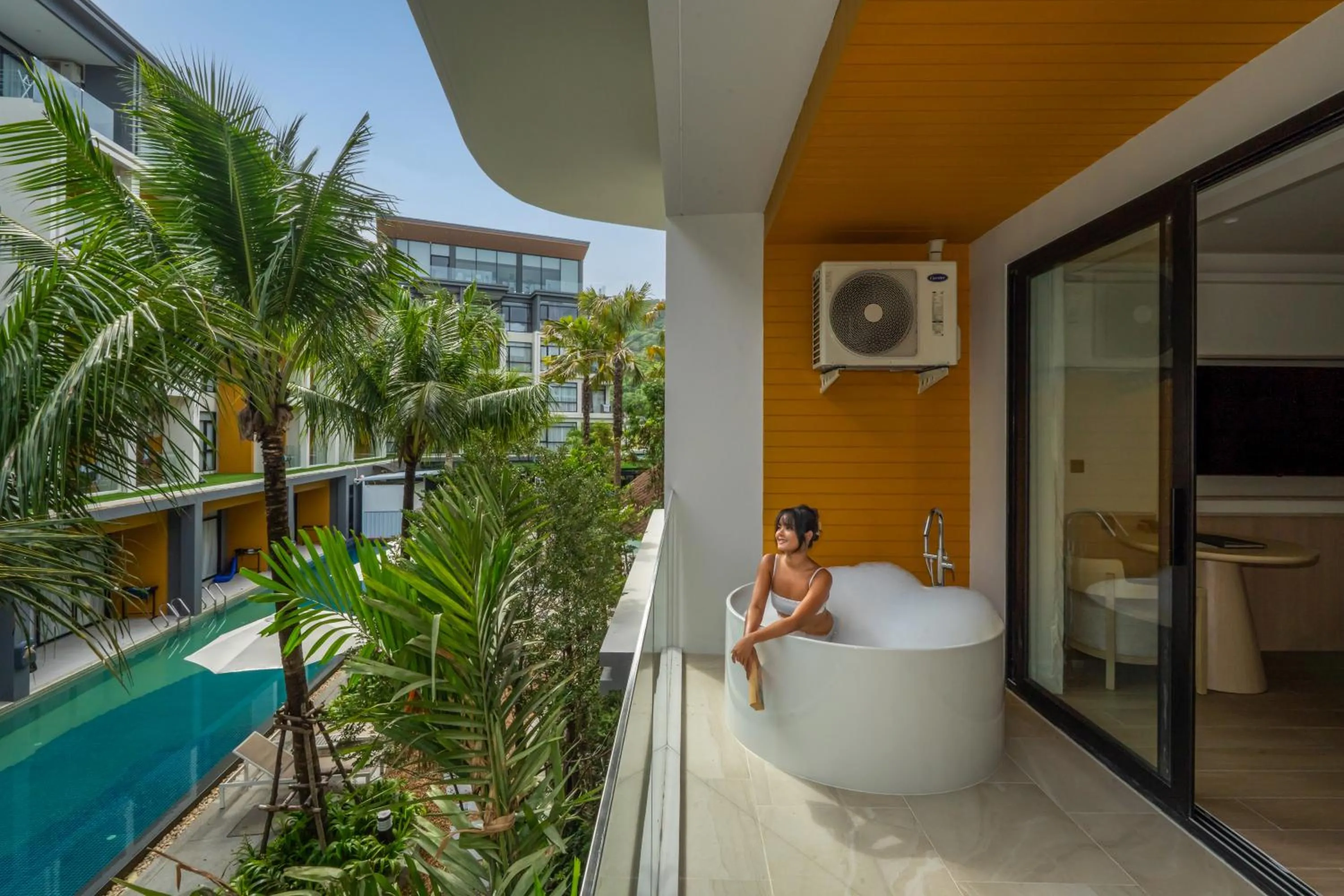 View (from property/room) in Wyndham Garden Naithon Phuket