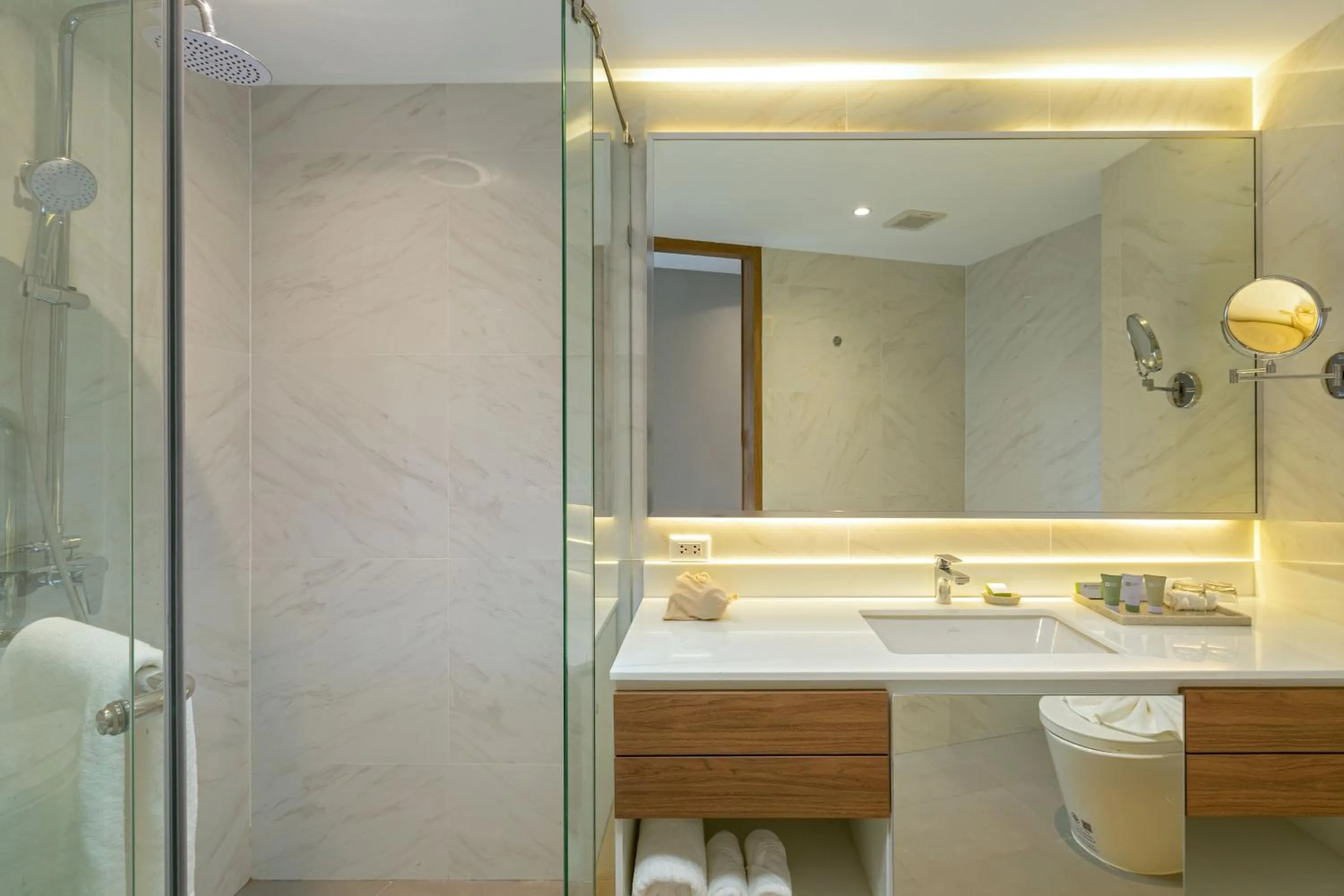 Shower in Wyndham Garden Naithon Phuket