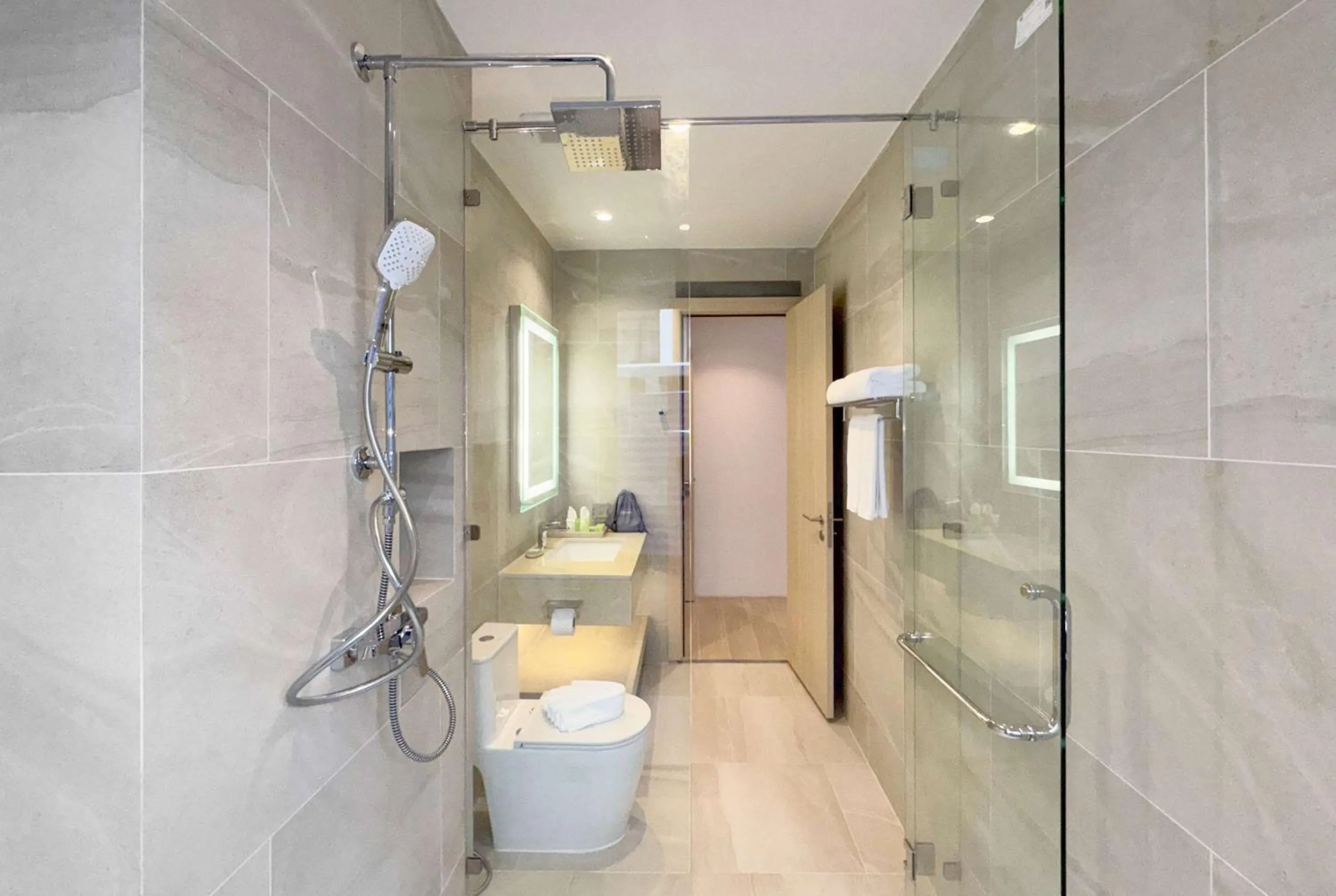 Bathroom in Wyndham Garden Naithon Phuket