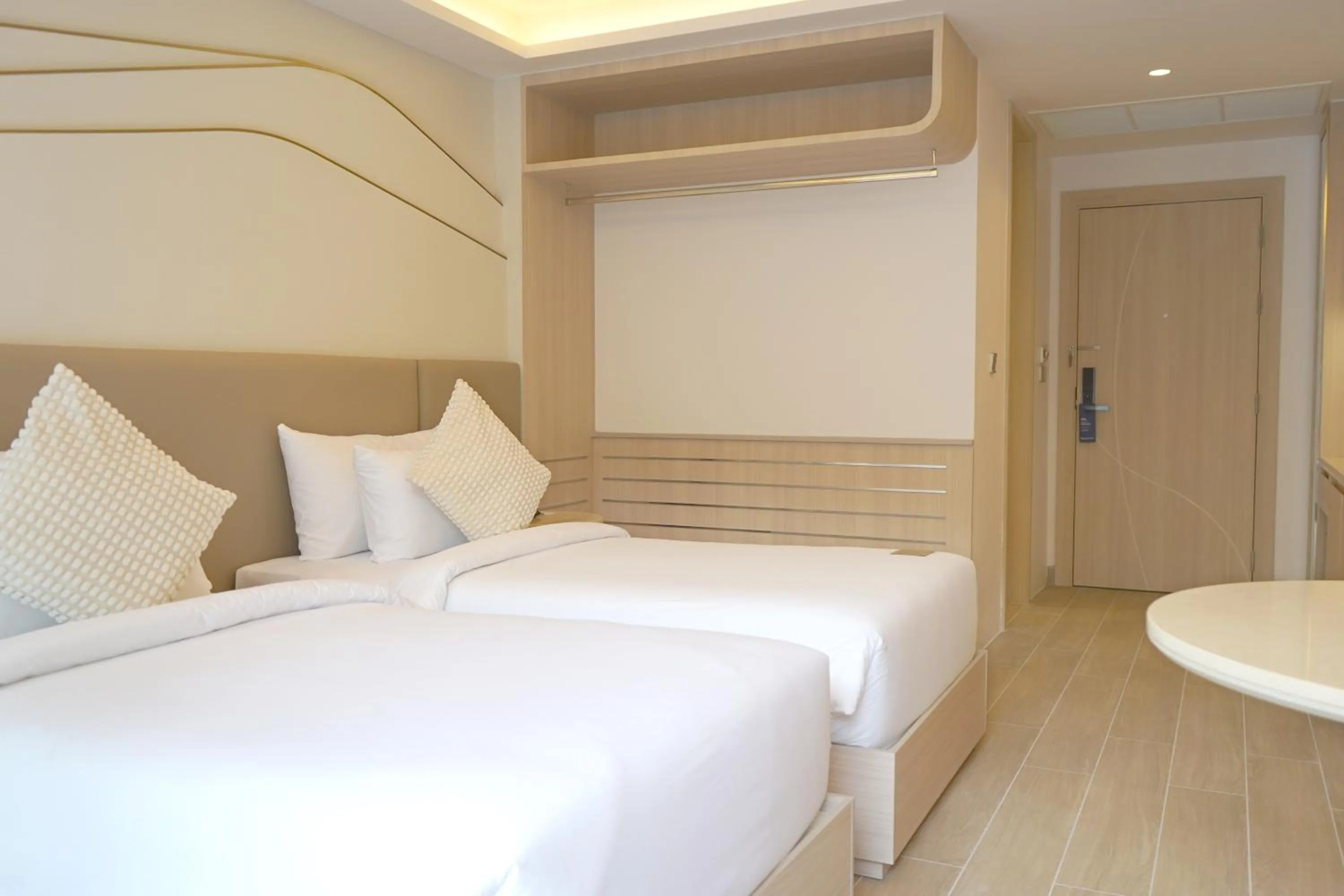 Bed in Wyndham Garden Naithon Phuket