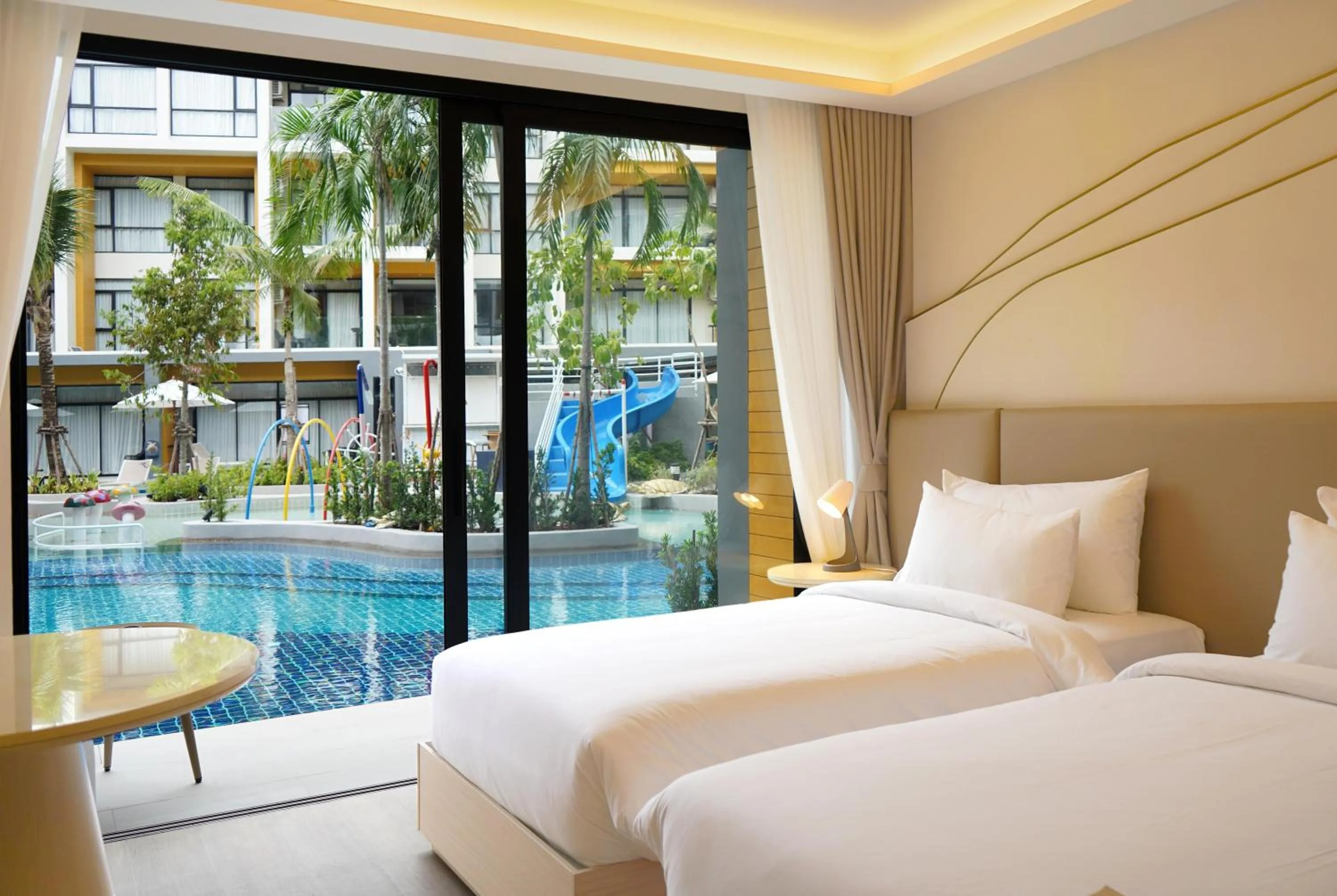 Bedroom, Bed in Wyndham Garden Naithon Phuket