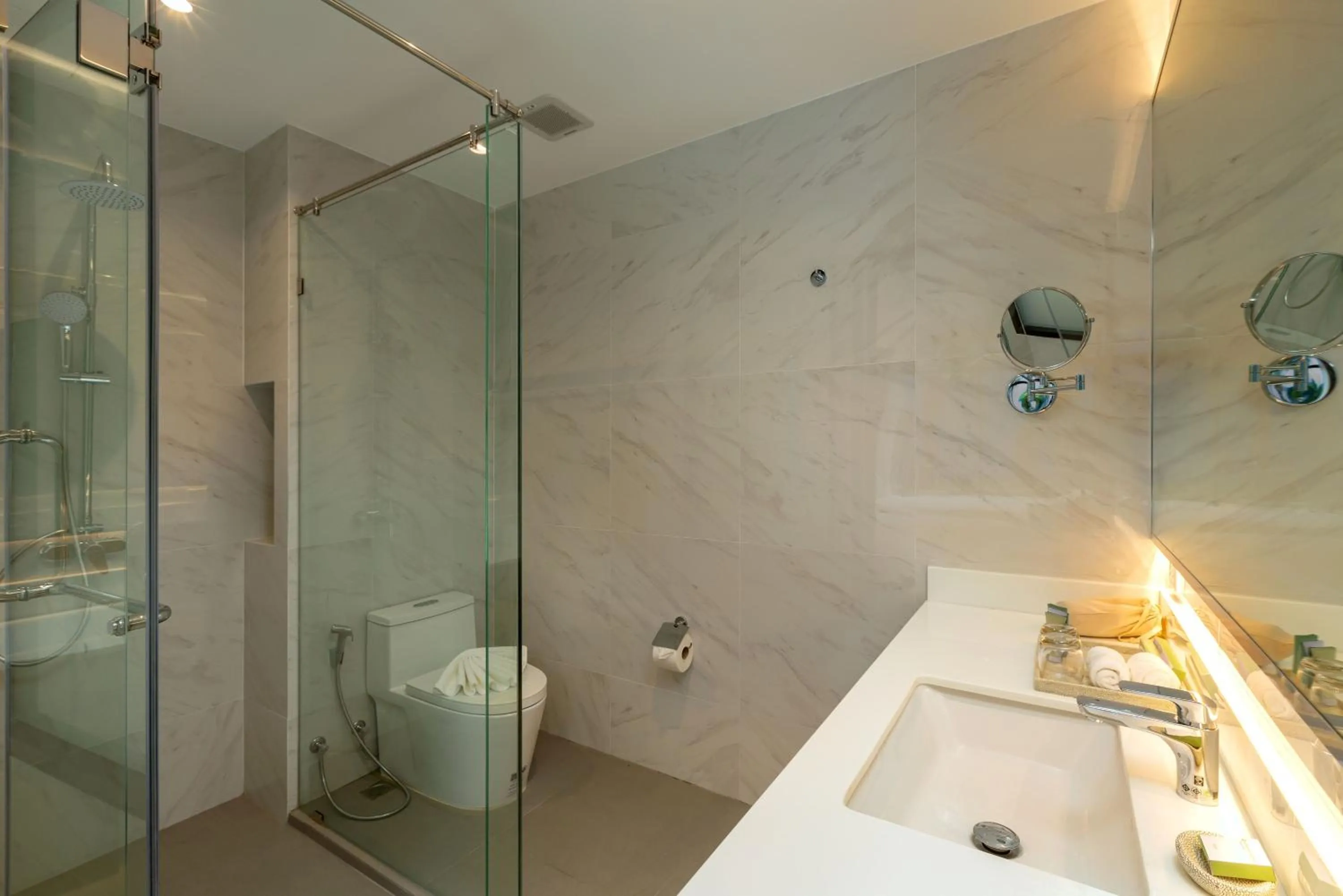 Bathroom in Wyndham Garden Naithon Phuket