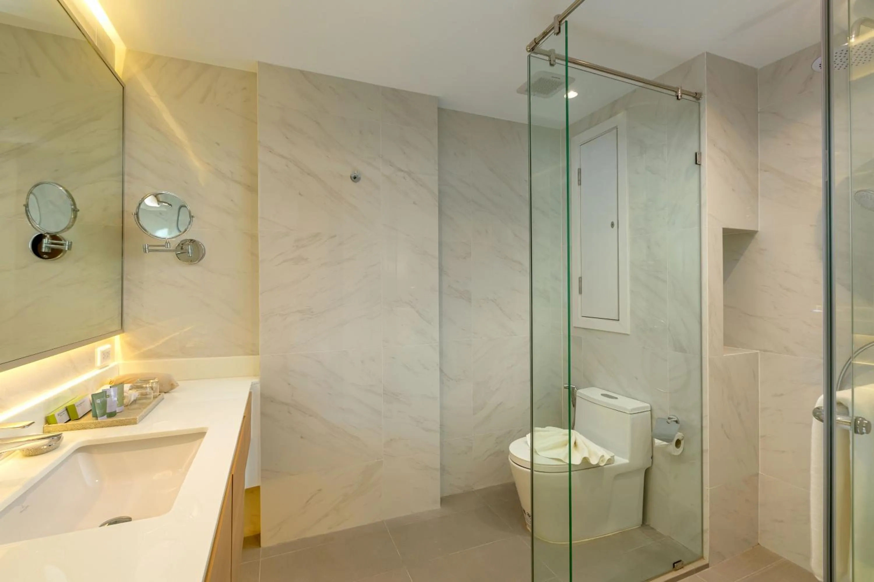 Bathroom in Wyndham Garden Naithon Phuket