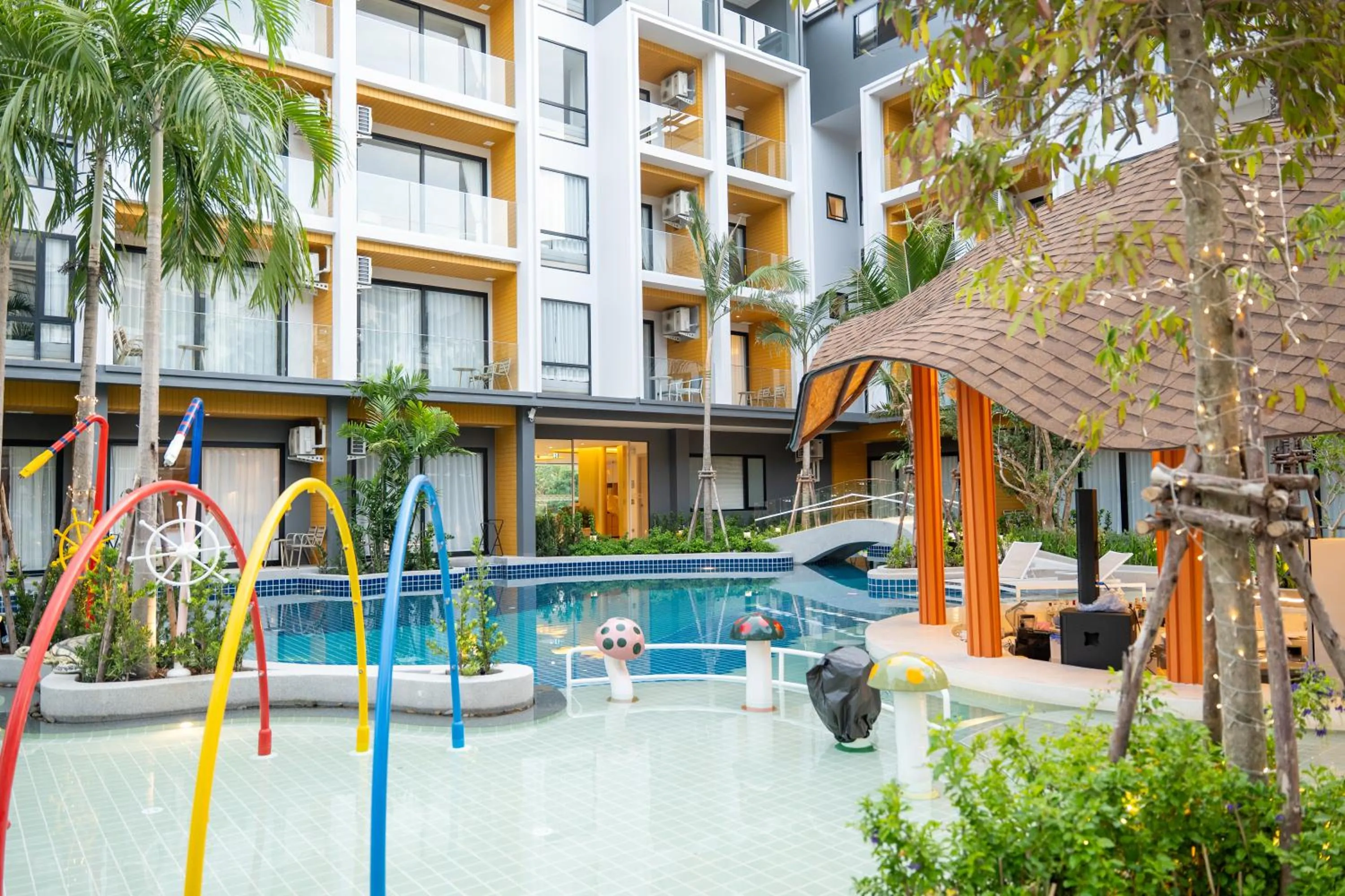 Property building in Wyndham Garden Naithon Phuket