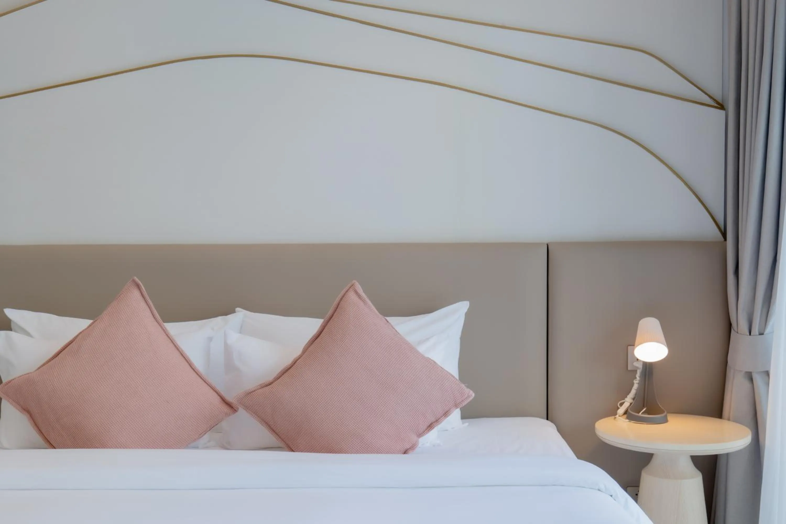 Bed in Wyndham Garden Naithon Phuket